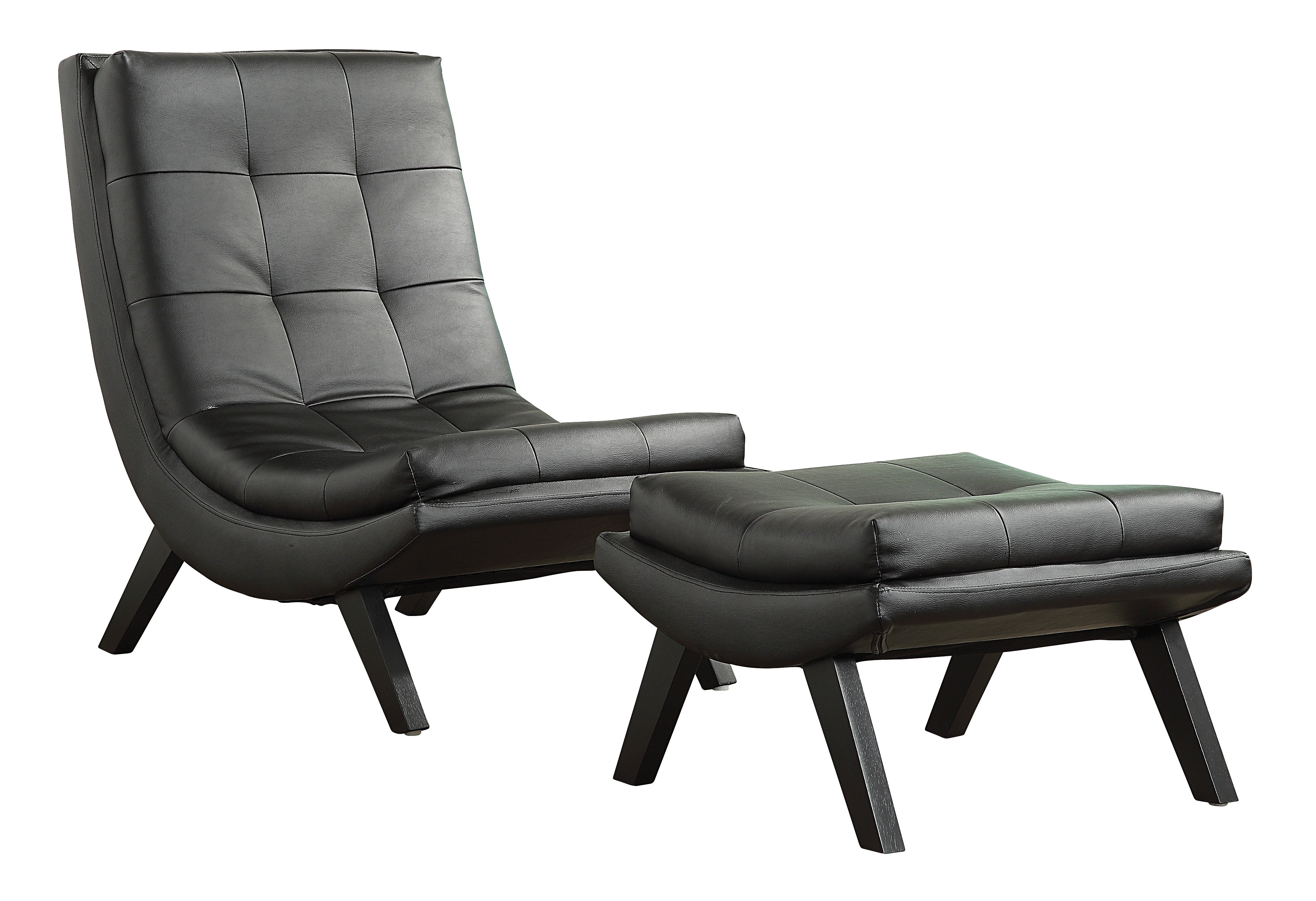 Tustin Lounge Chair and Ottoman Set