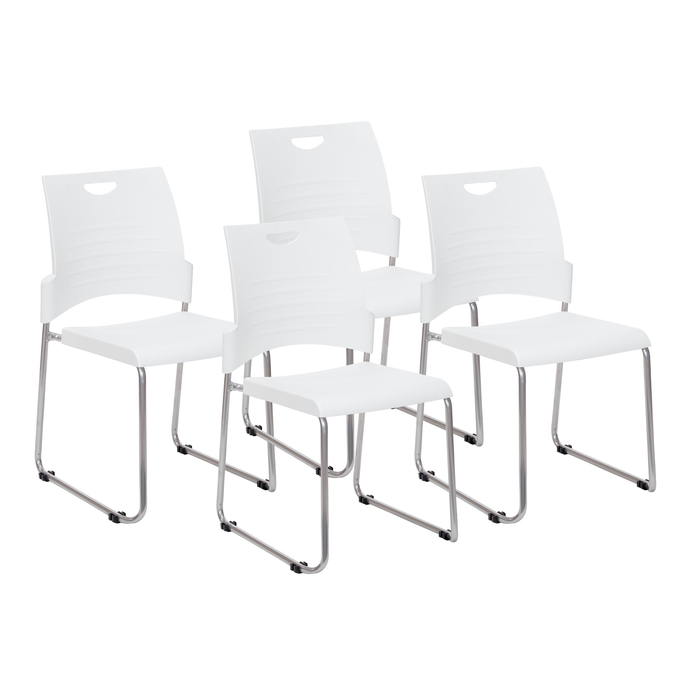 Sled Base Leg Stack Chair
