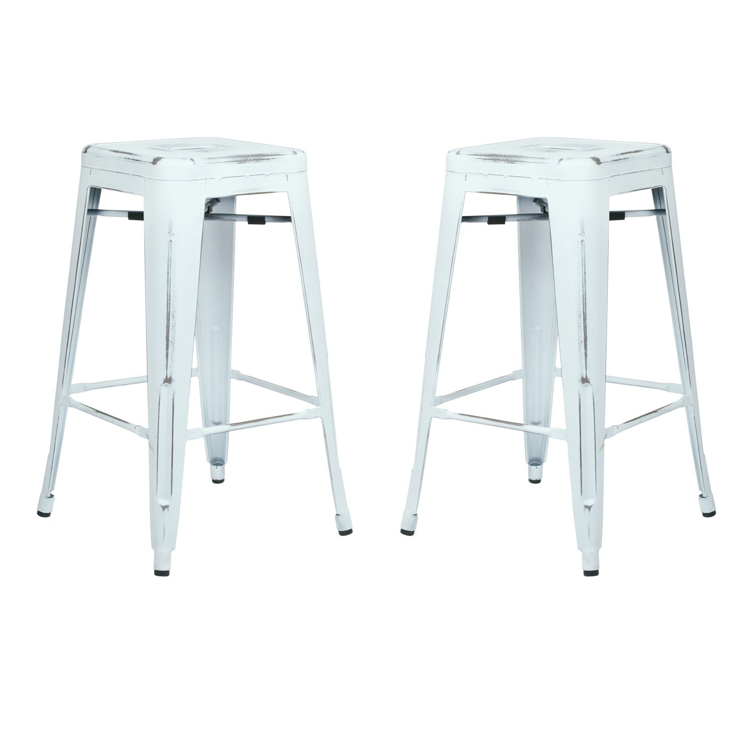 Bristow 26" Antique Metal Barstools