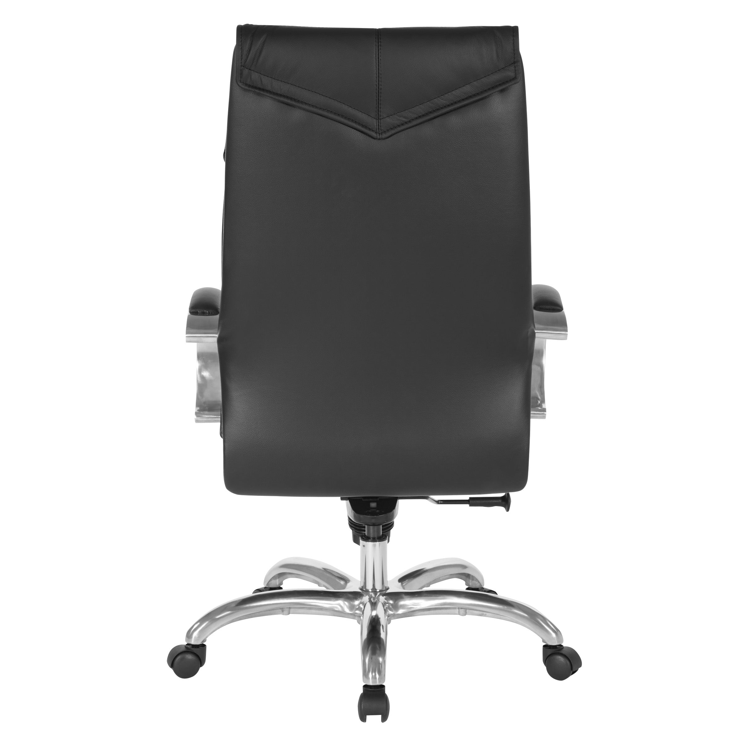 Deluxe High Back Black Lthr Chair