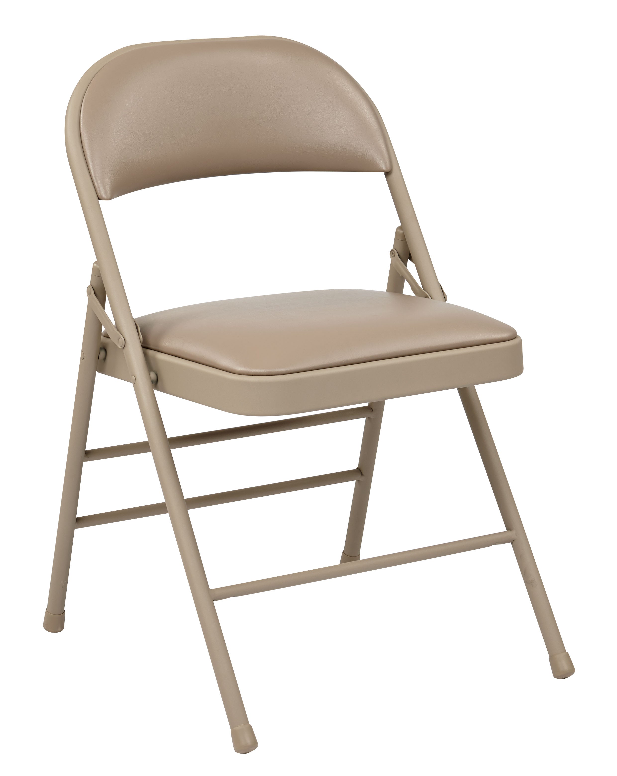 Folding Chair with Vinyl Seat and Back