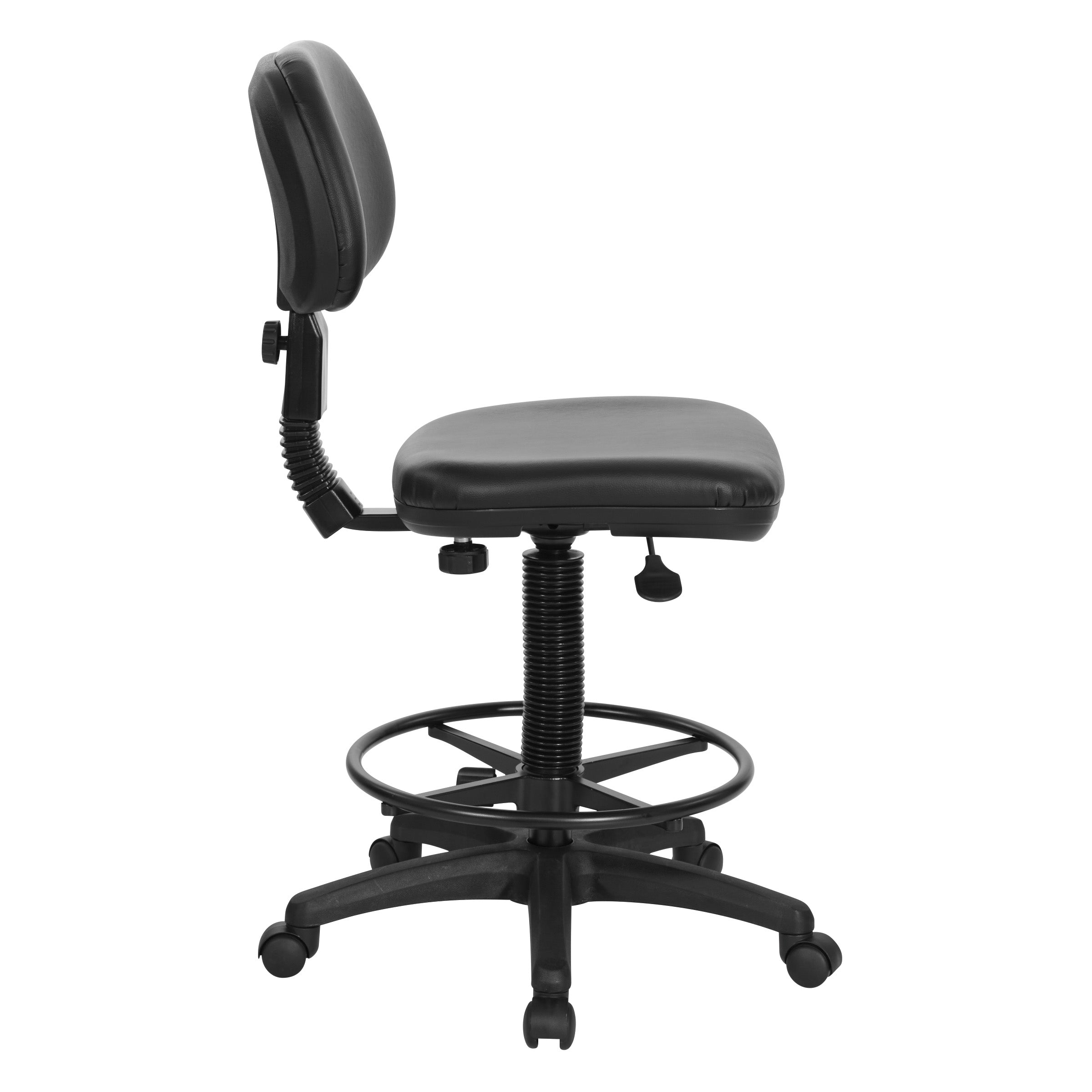 Sculptured Vinyl Drafting Chair