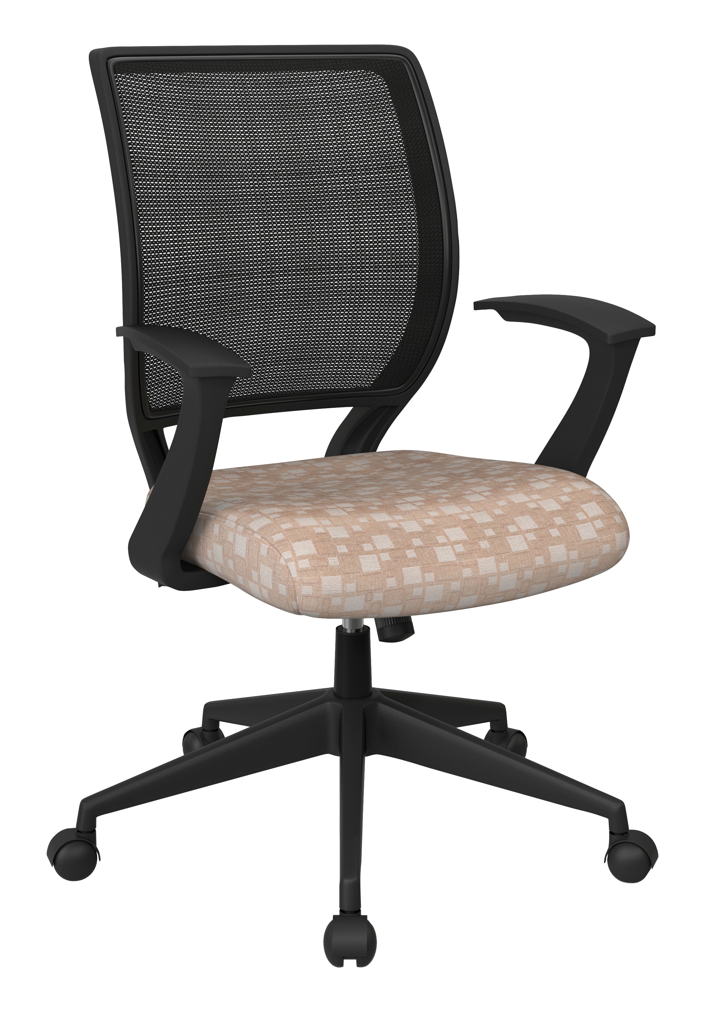 Screen Back Task Chair with "T" Arms