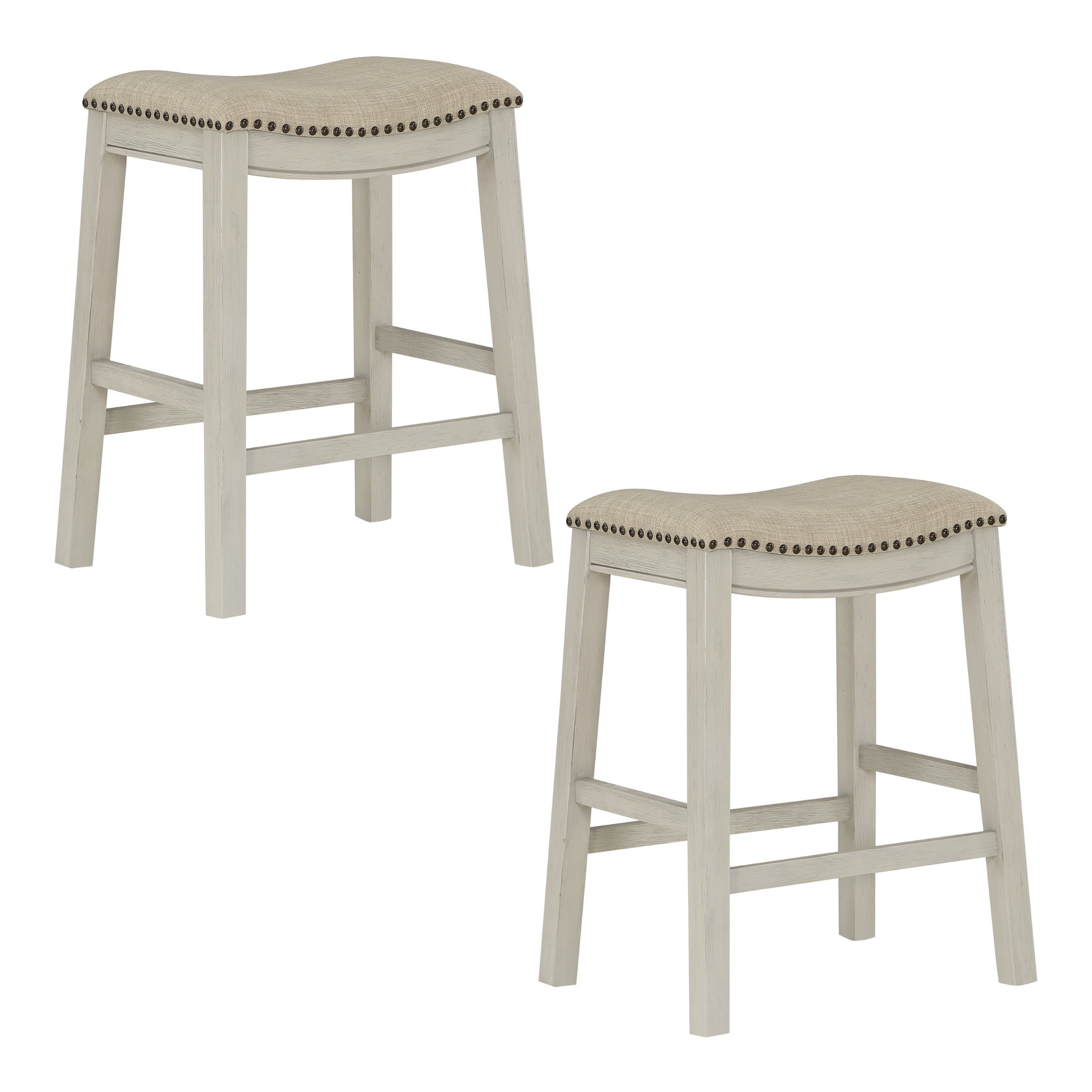 24" Saddle Stool 2-pack