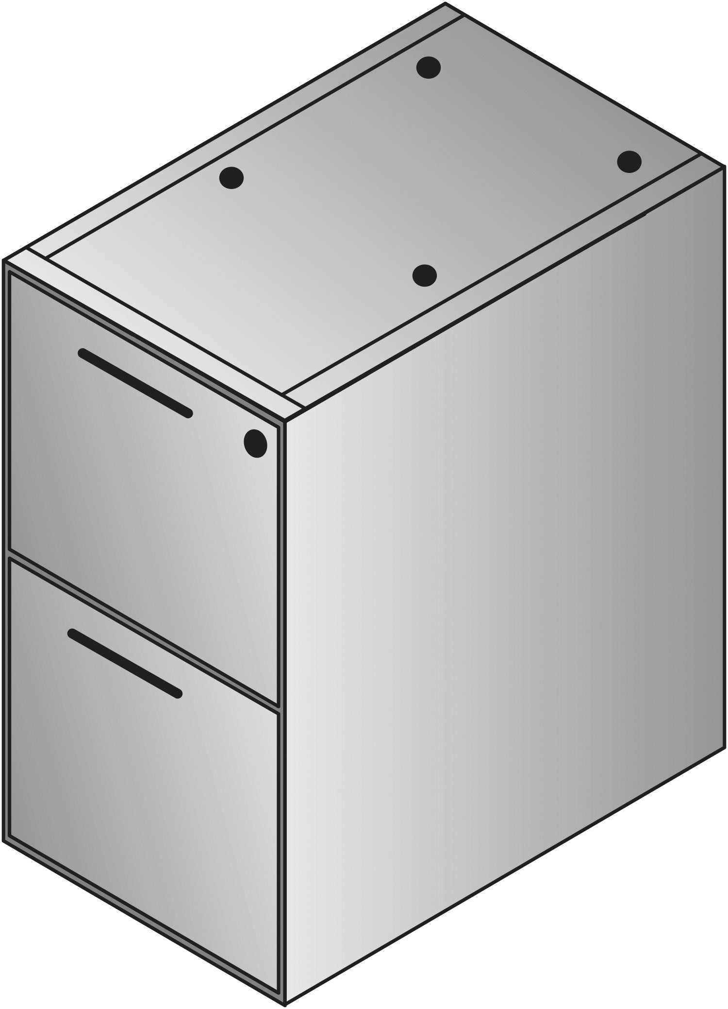 Napa File/File Pedestal