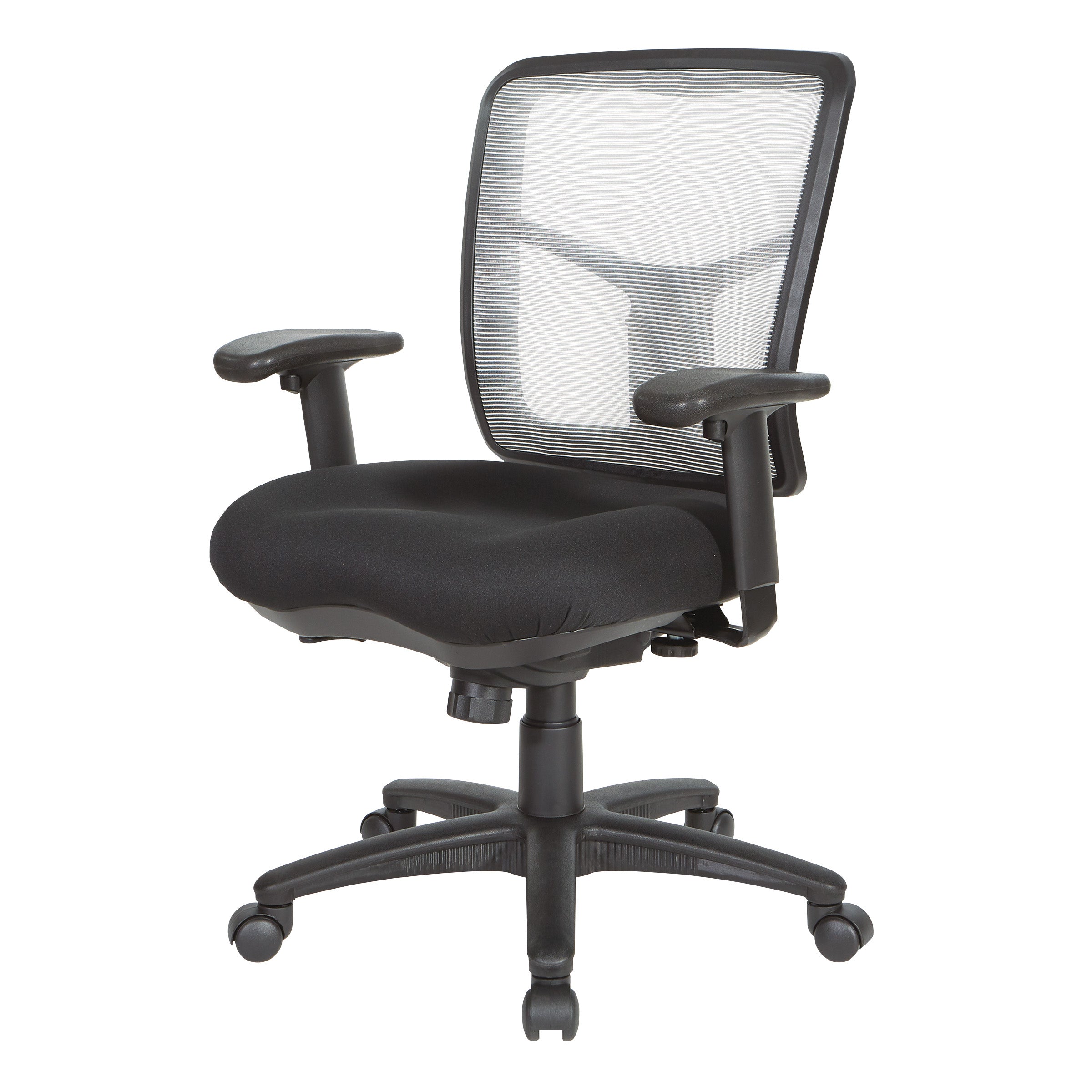 White Air Mist Mesh Back Chair