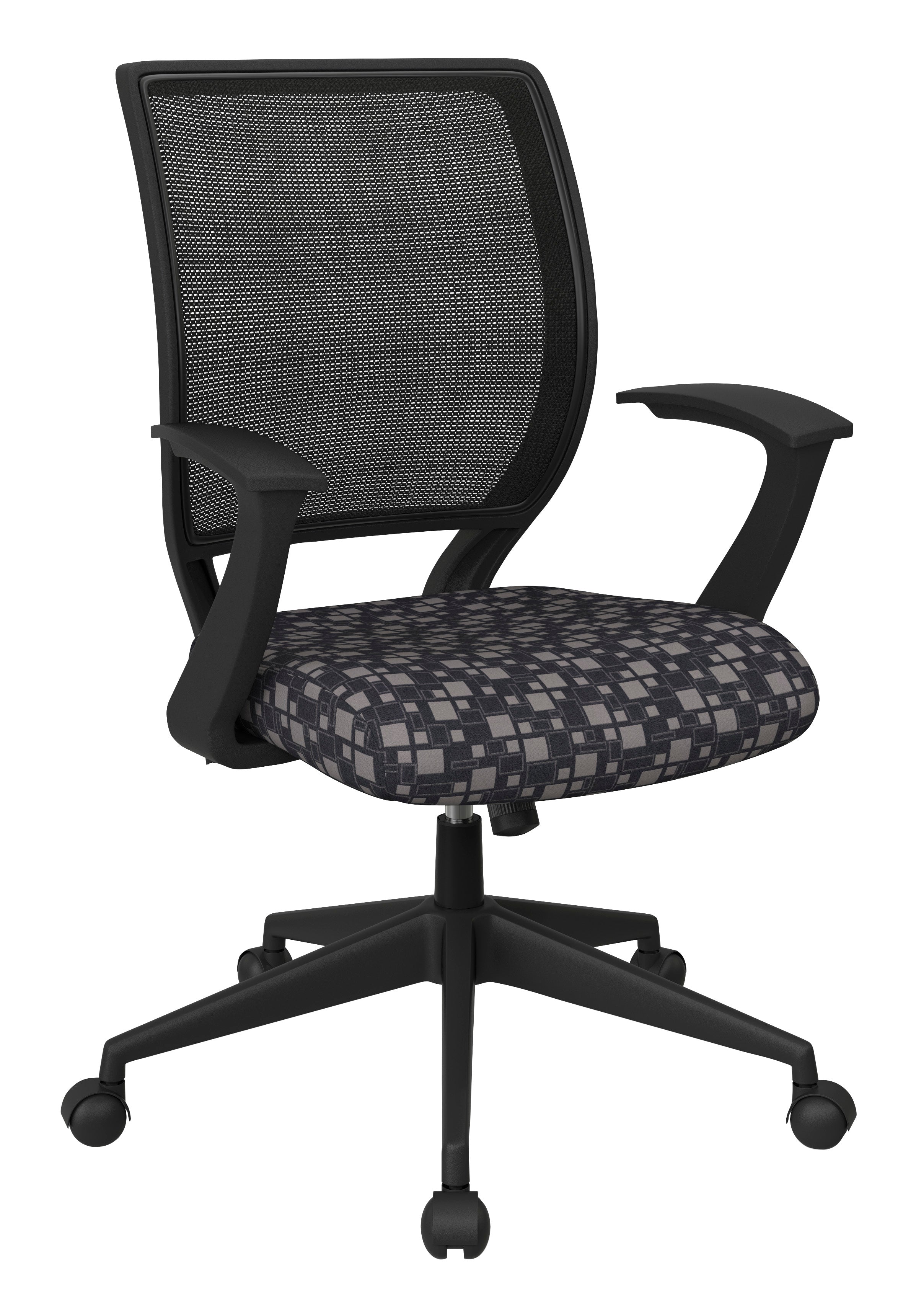 Screen Back Task Chair with "T" Arms