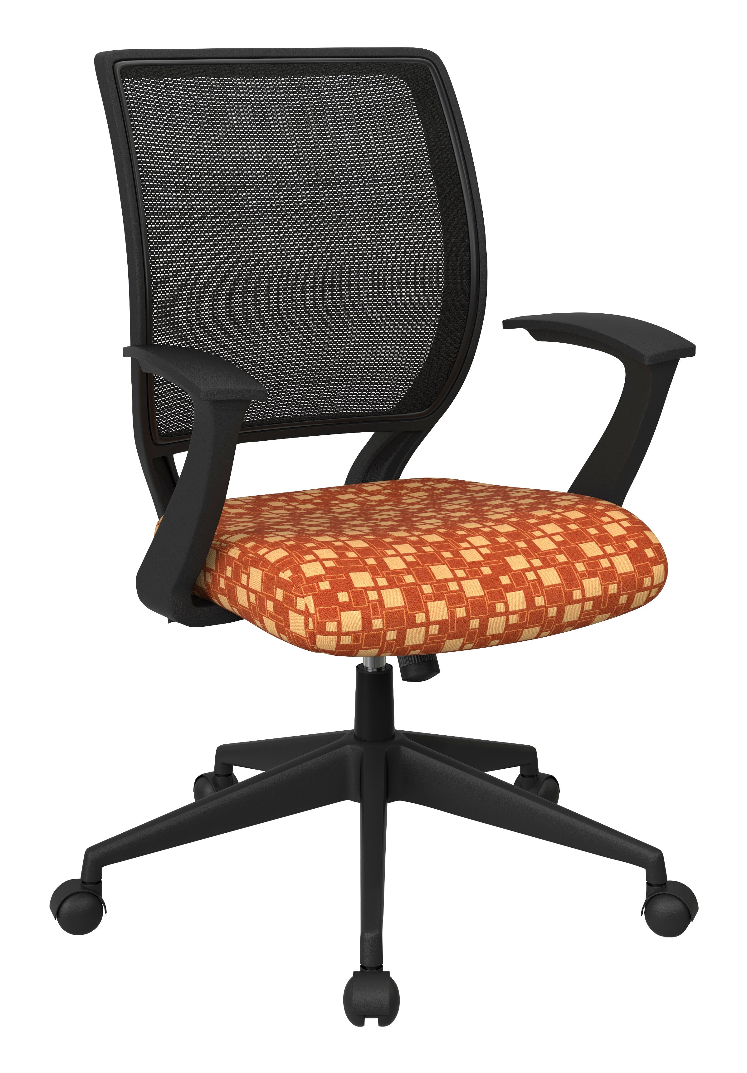 Screen Back Task Chair with "T" Arms