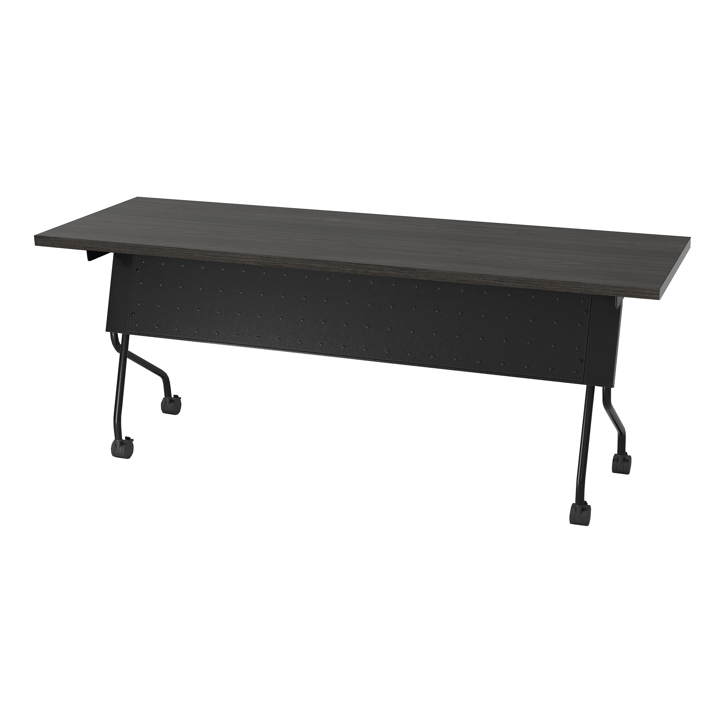 6' Black Frame With Slate Grey Top