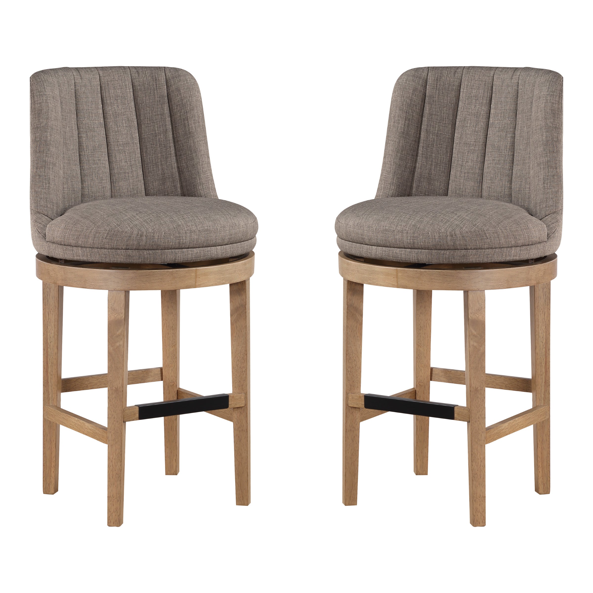 Rowan 2-Pack Swivel Barstool