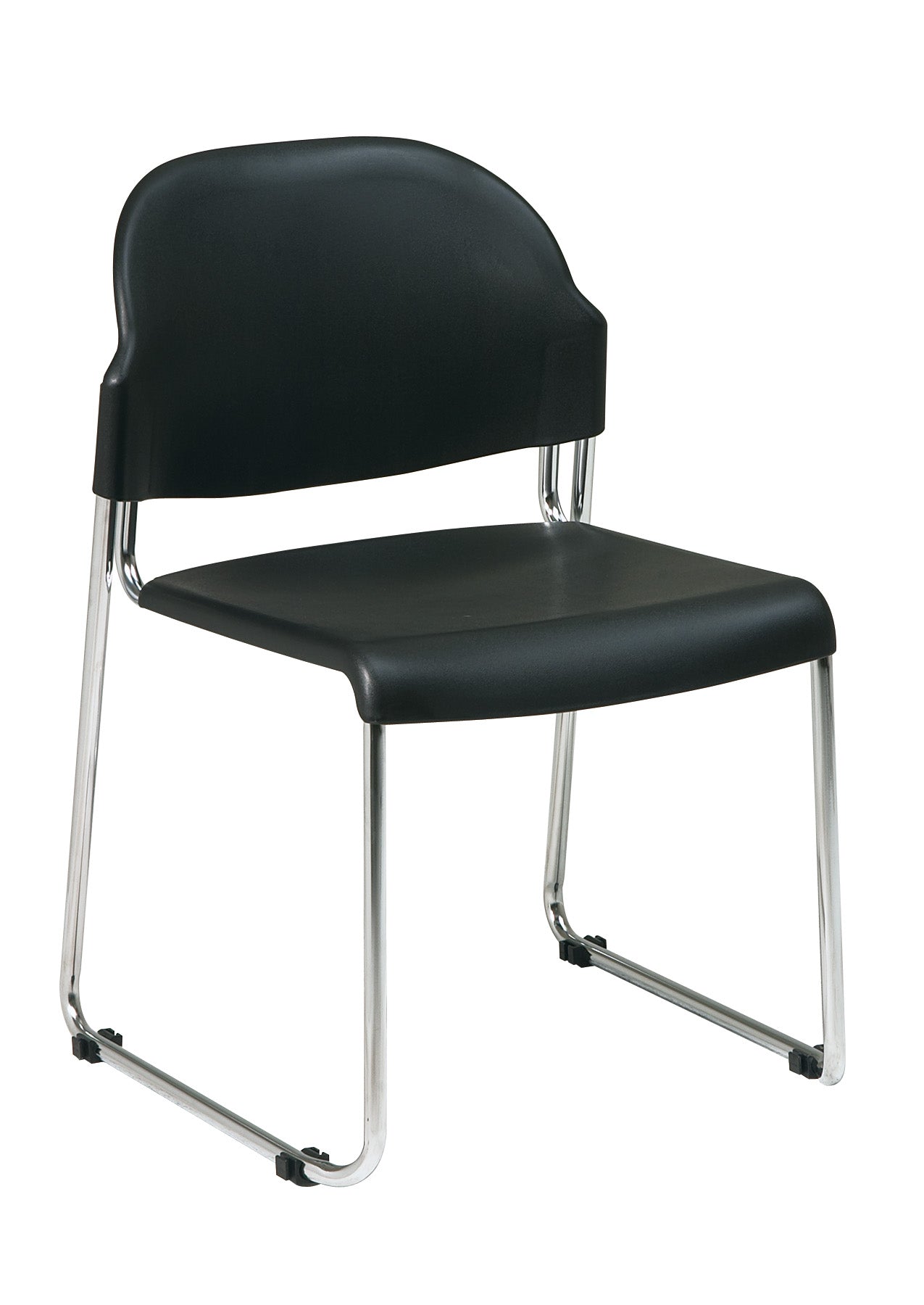 Stack Chair with Plastic Seat/Back
