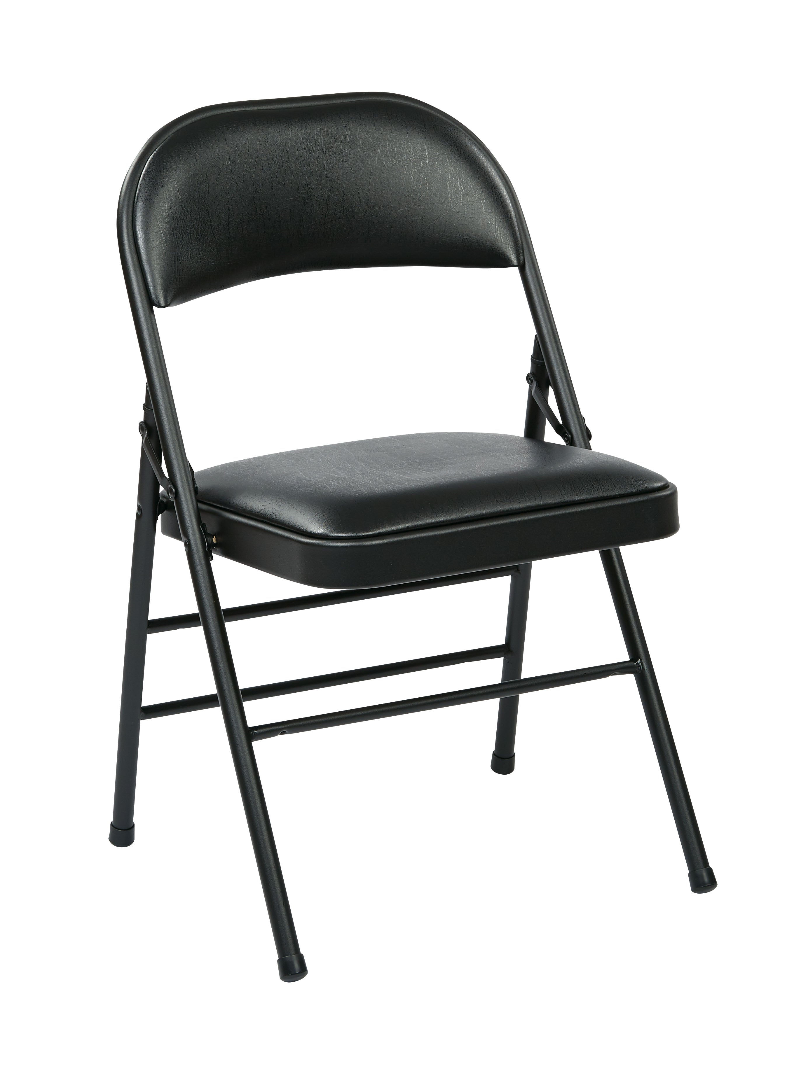 Folding Chair with Vinyl Seat and Back