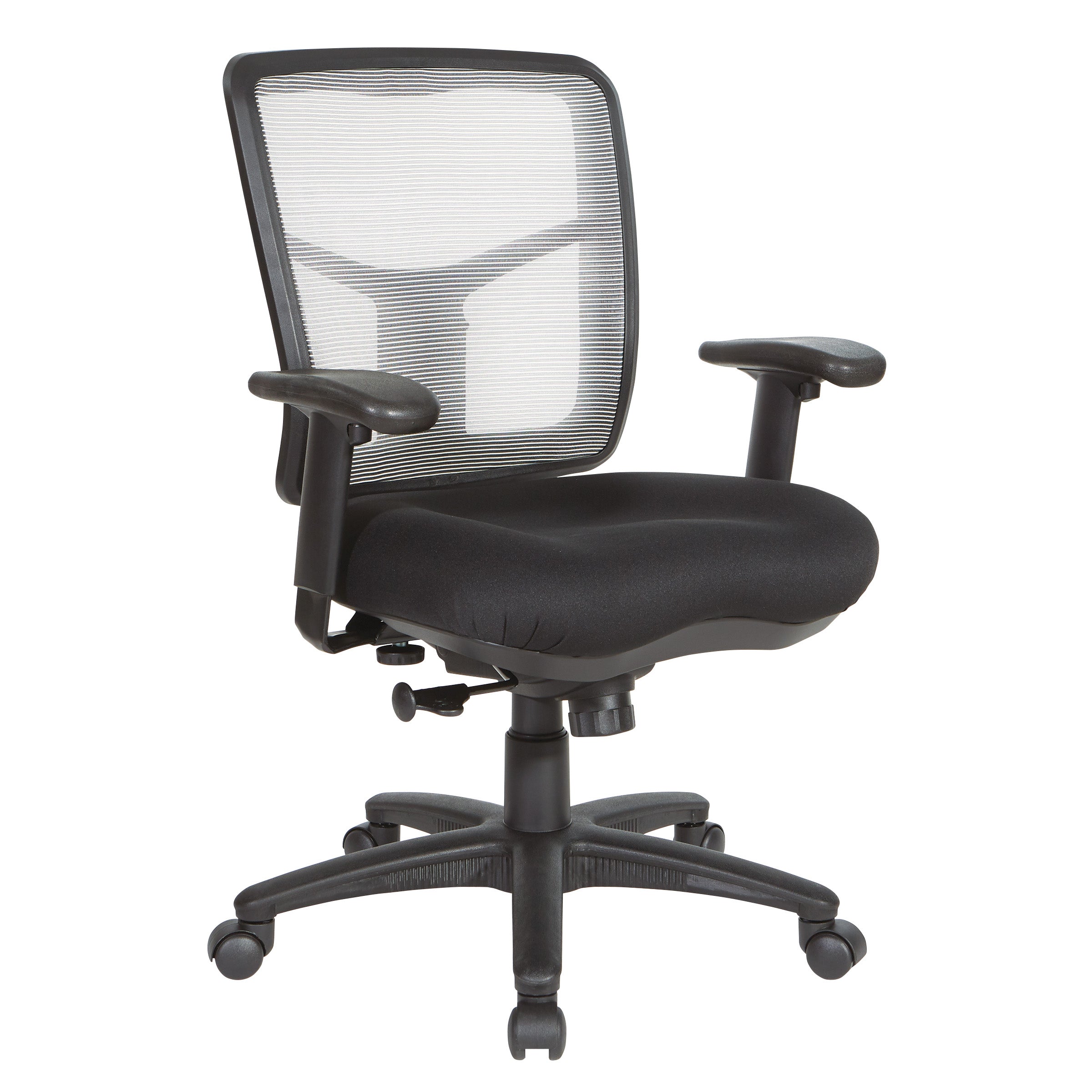 White Air Mist Mesh Back Chair