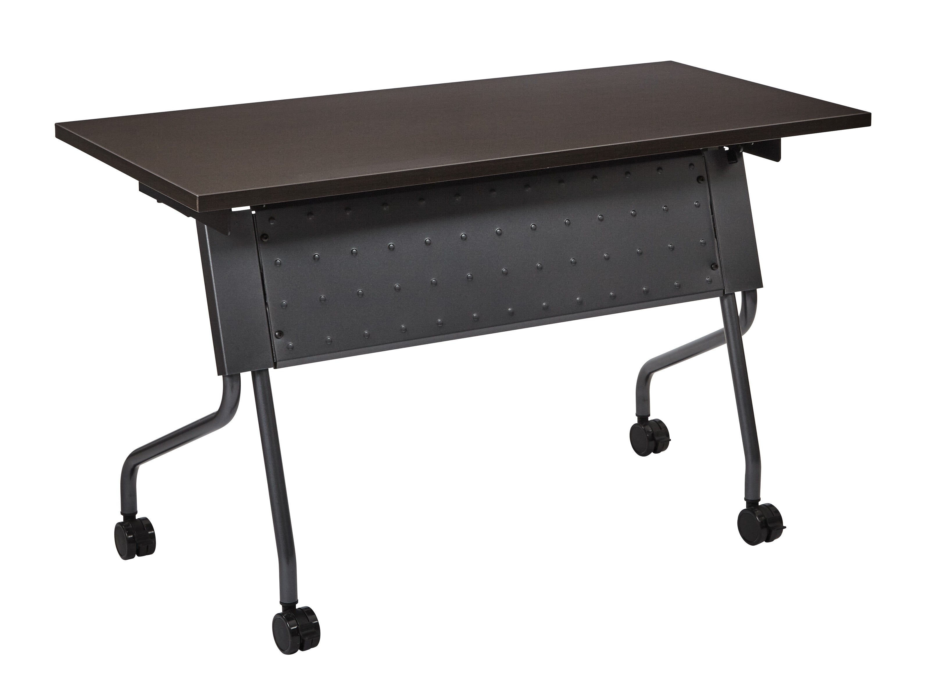 4' Titanium Frame With Espresso Top