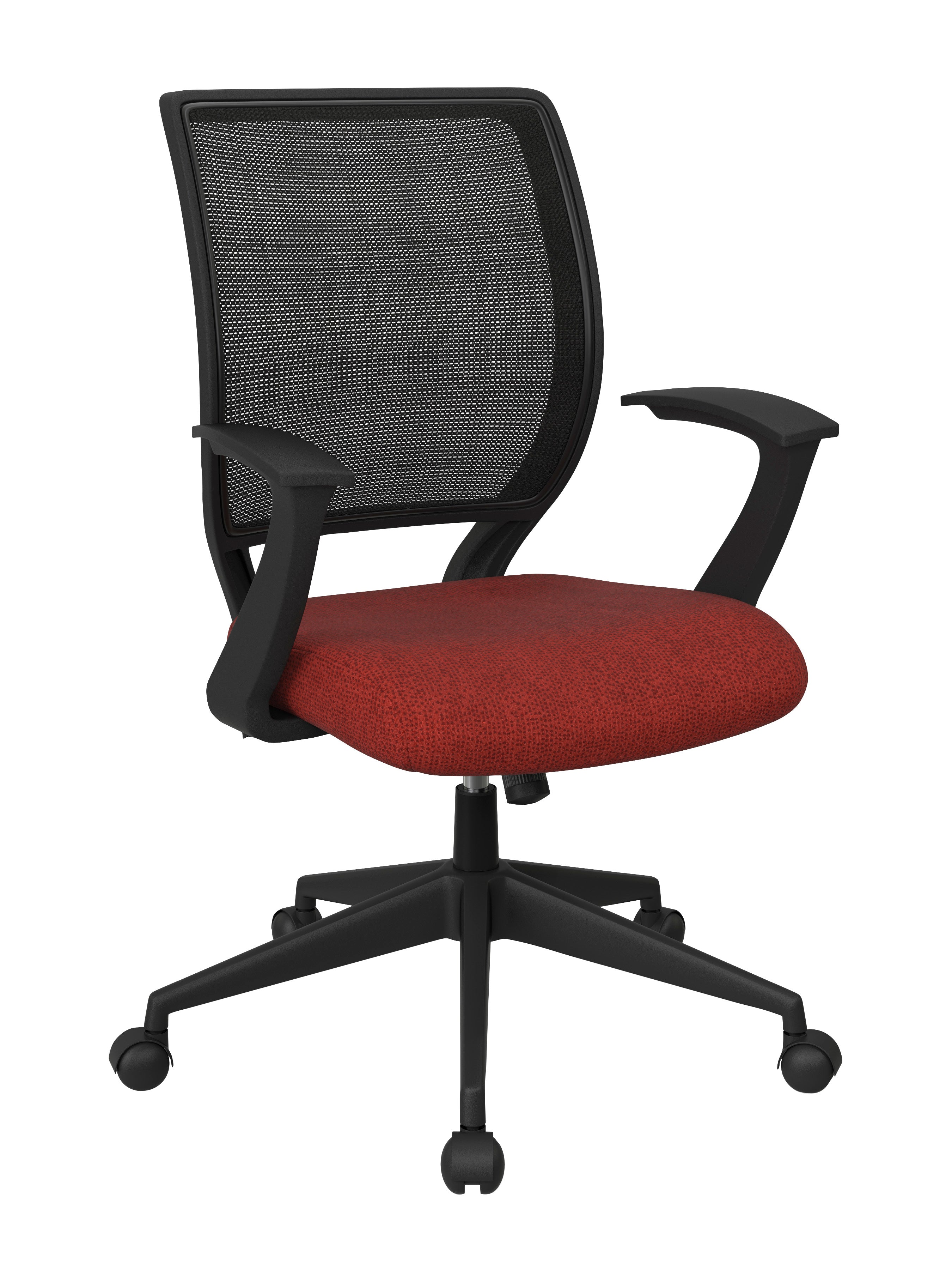 Screen Back Task Chair with "T" Arms