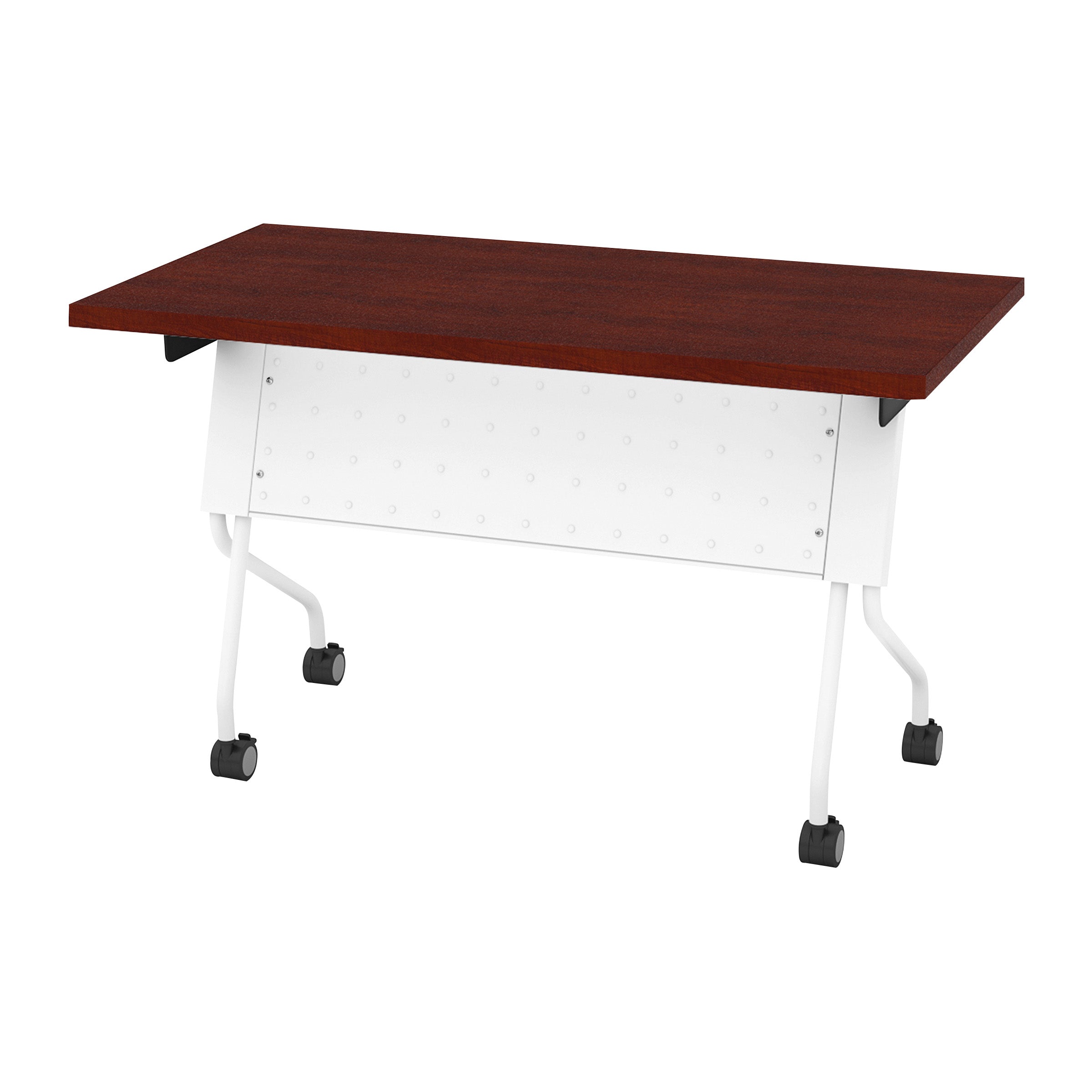 4' White Frame with Cherry Top
