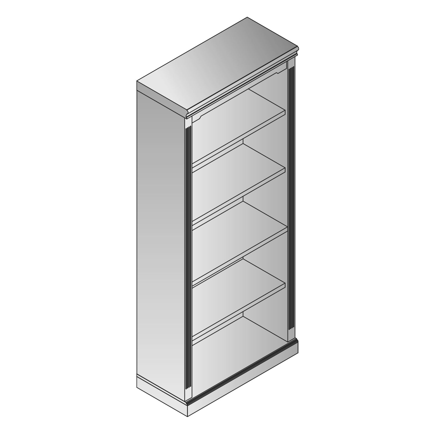 Townsend Wall Unit Bookcas