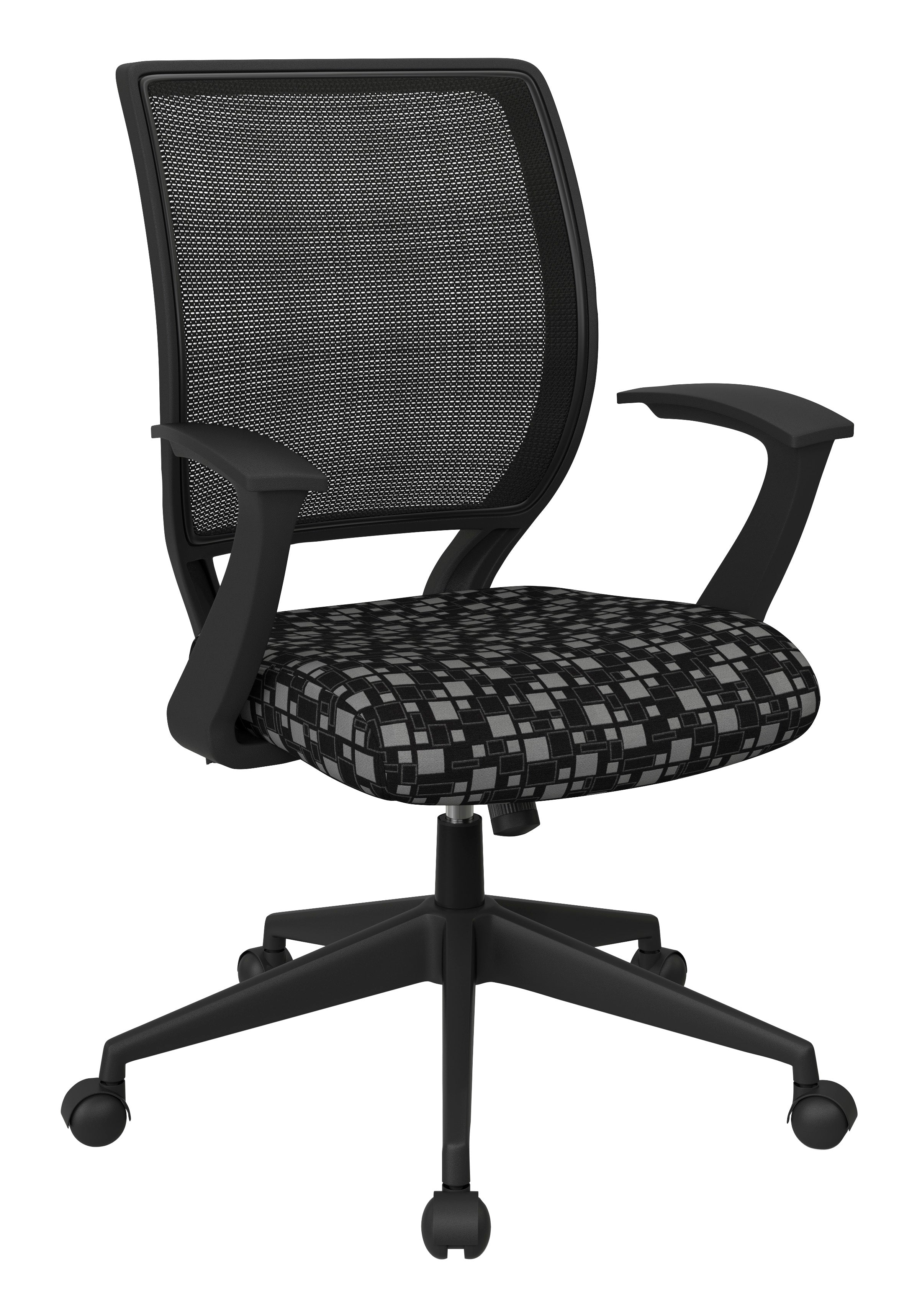 Screen Back Task Chair with "T" Arms