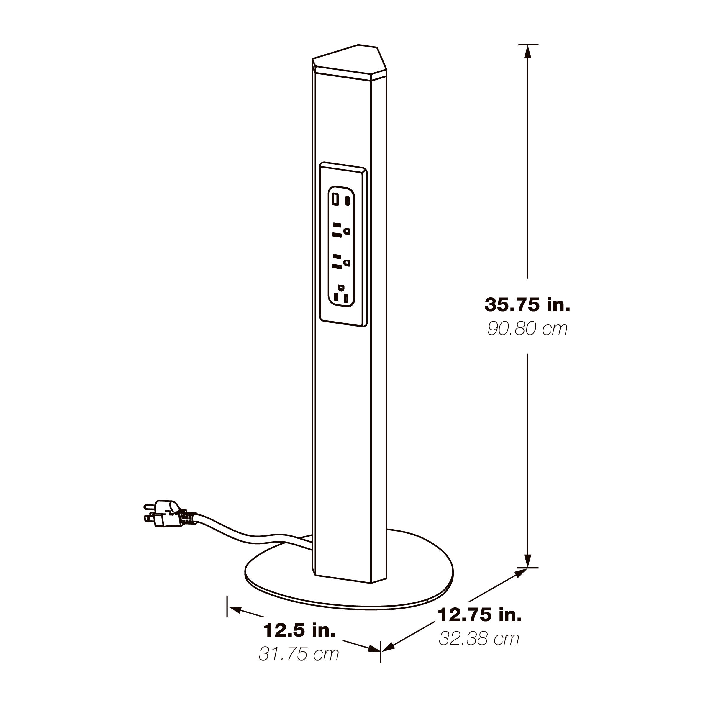 Power Anywhere Station-3AC/1USB