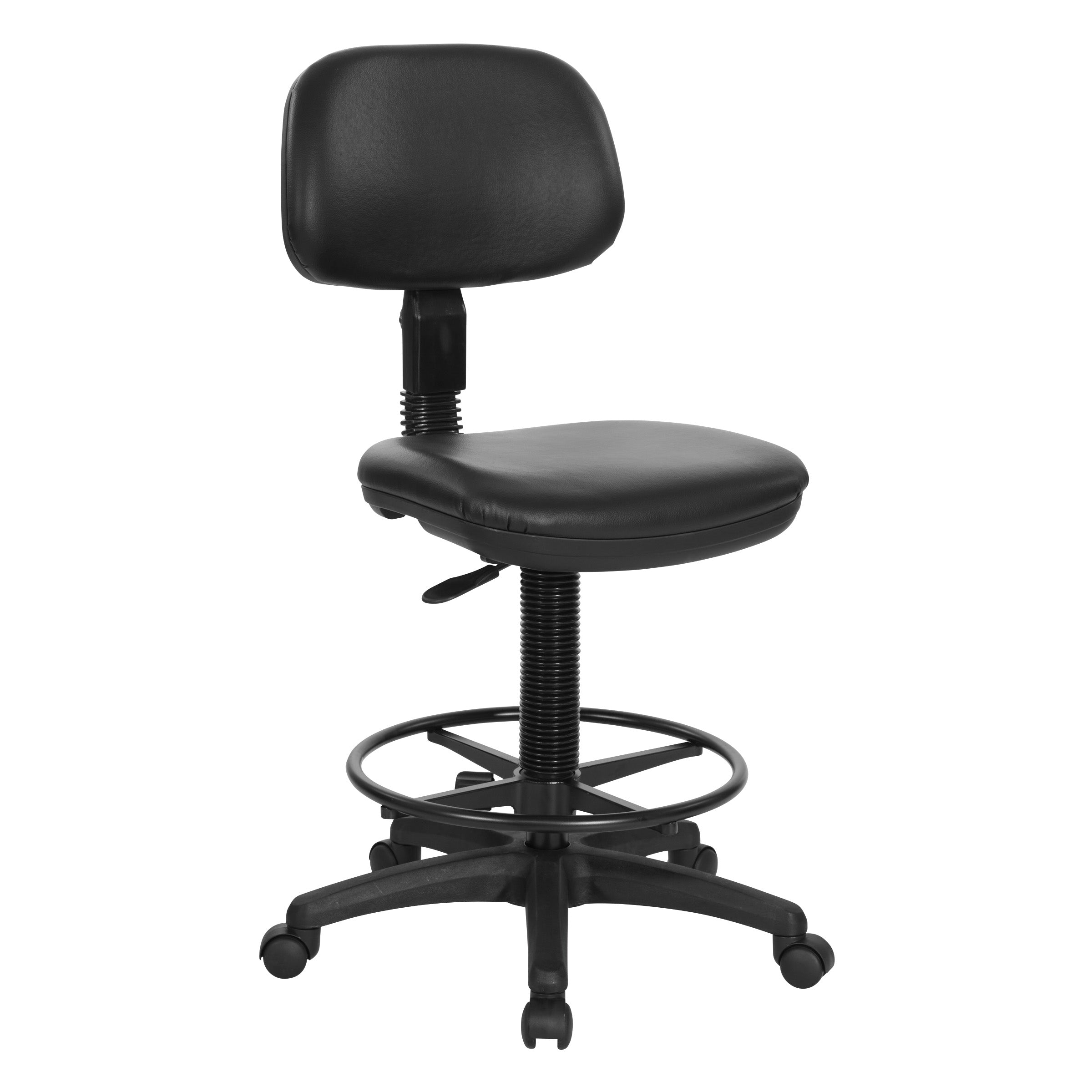Sculptured Vinyl Drafting Chair
