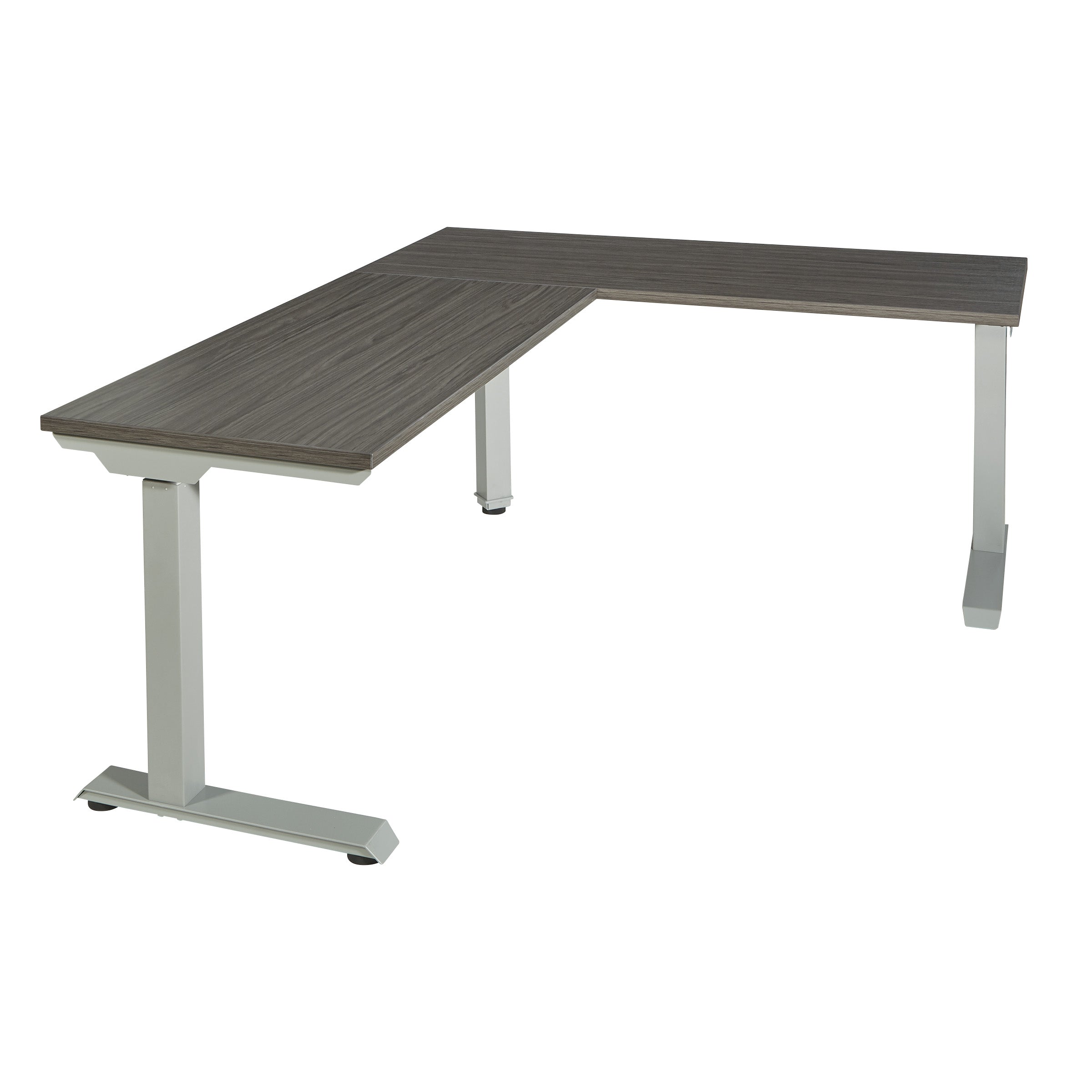 Ascend II 3 Stage 60" x 72" Electric Height Adjustable L-Shape Table