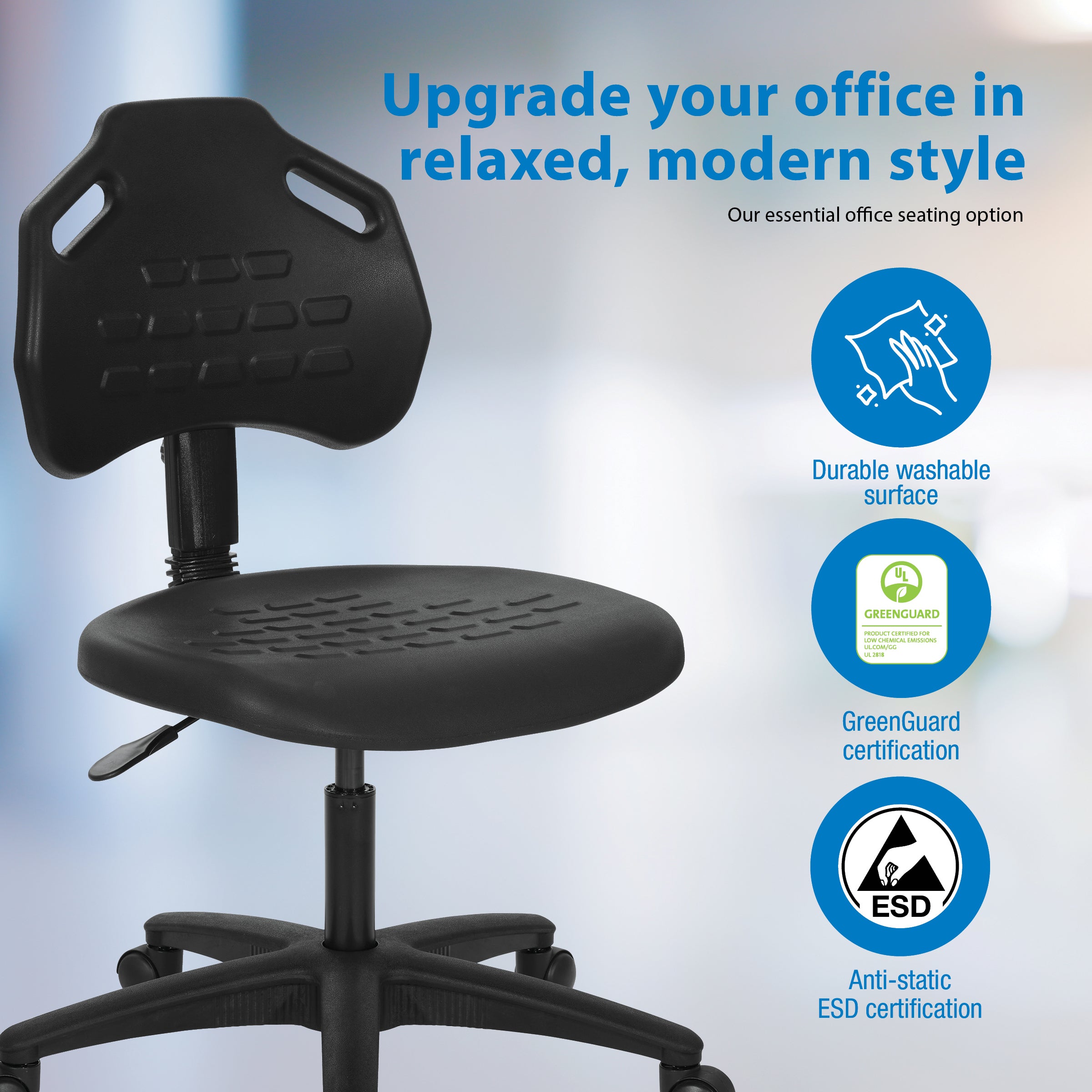 Armless Task Chair