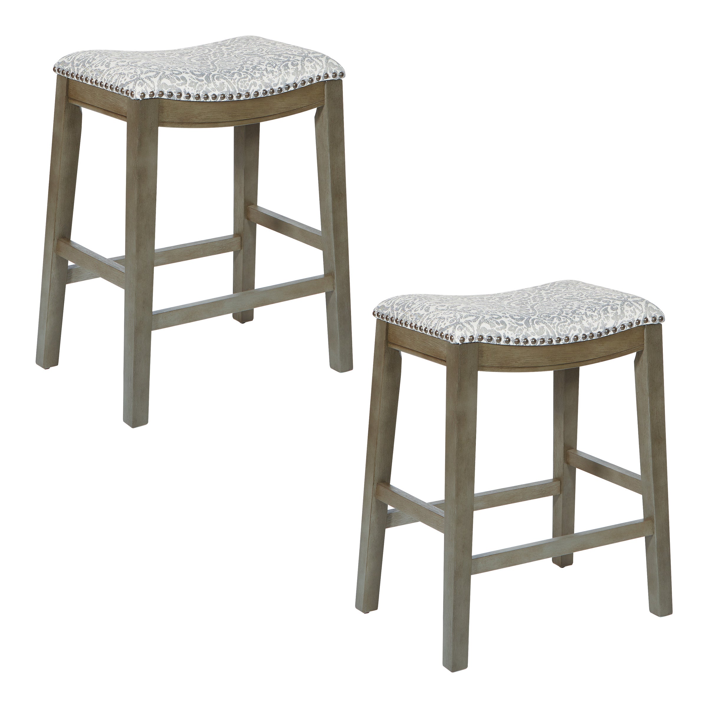 24" Saddle Stool 2-pack
