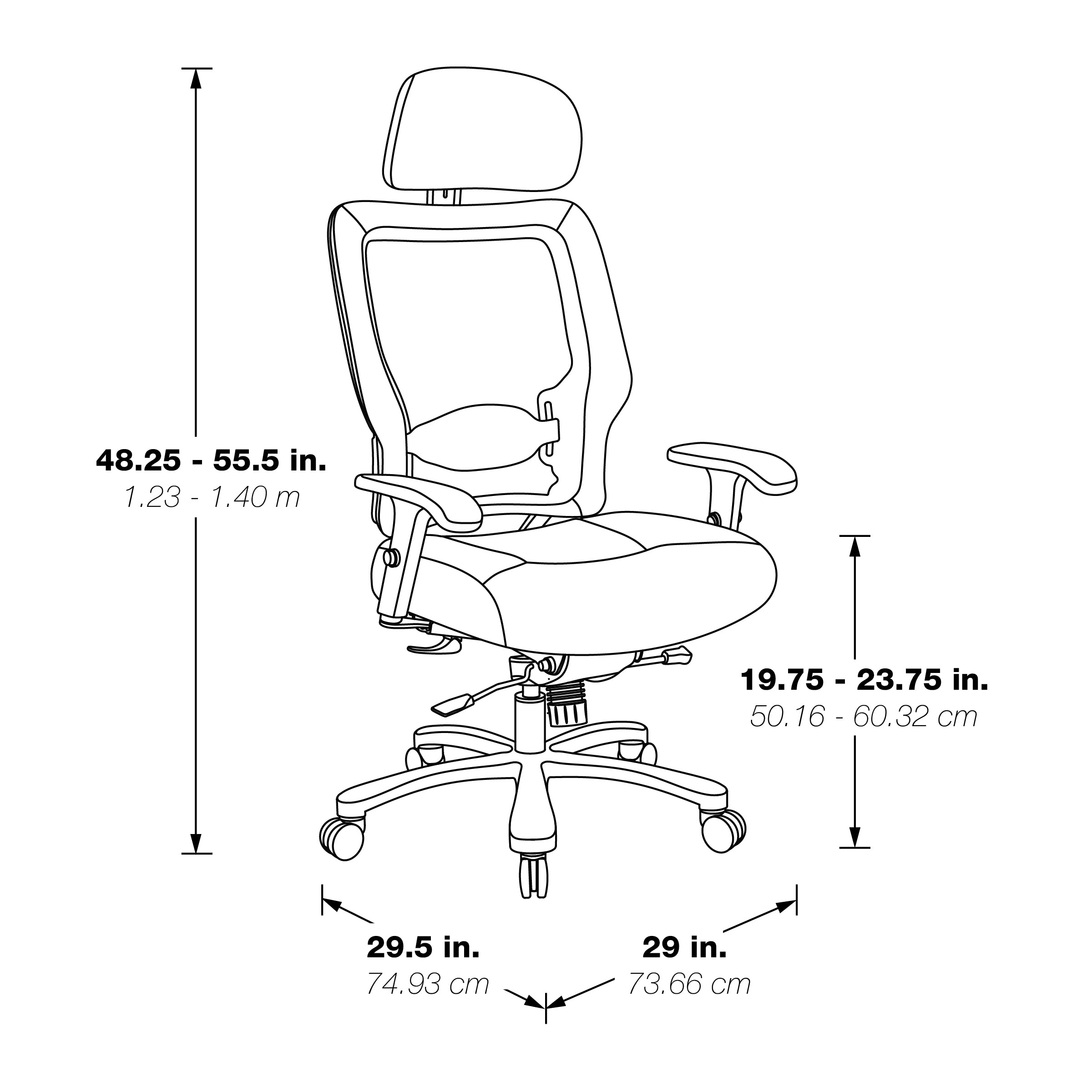 Big and Tall Professional Chair