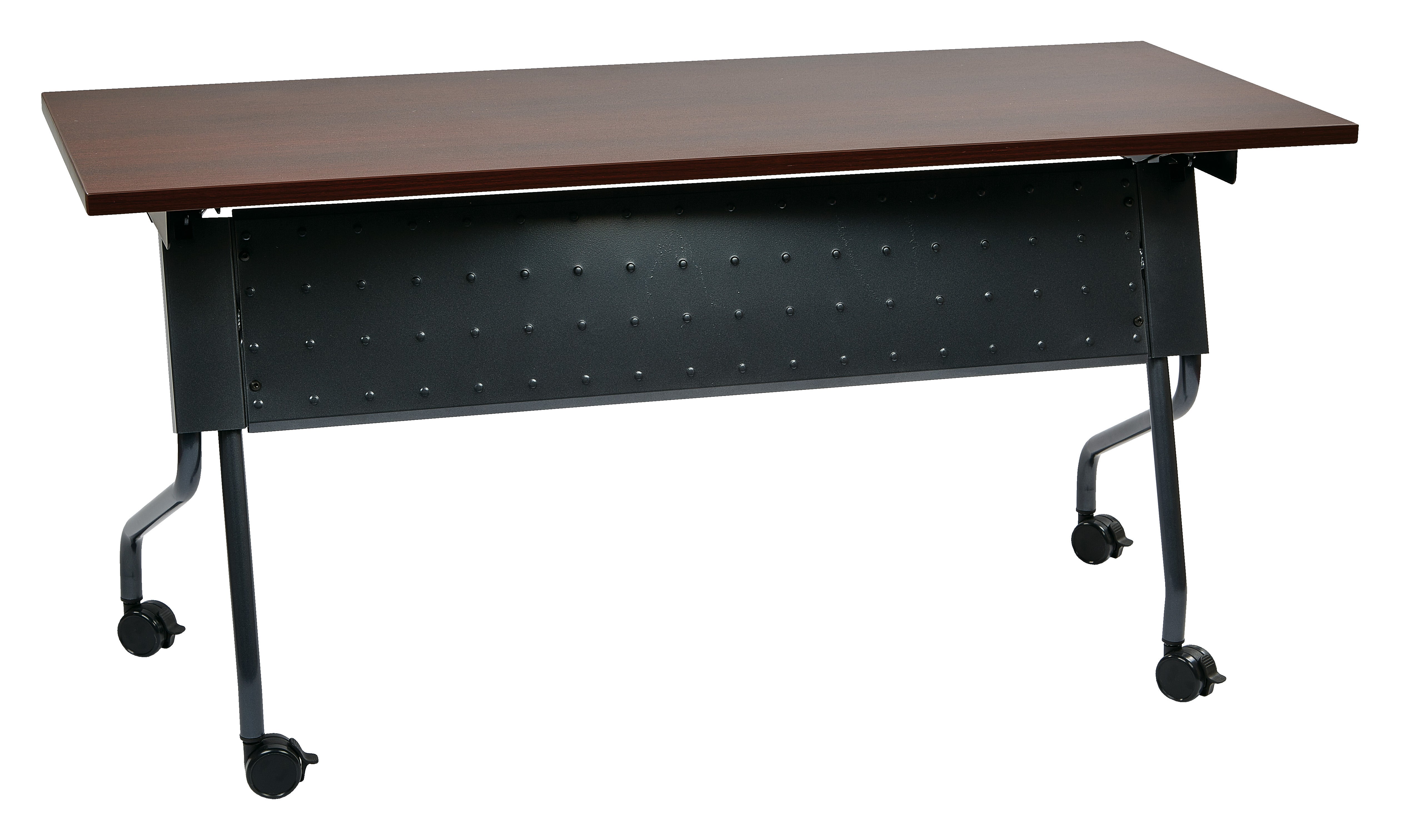 5' Titanium Frame With Mahogany Top