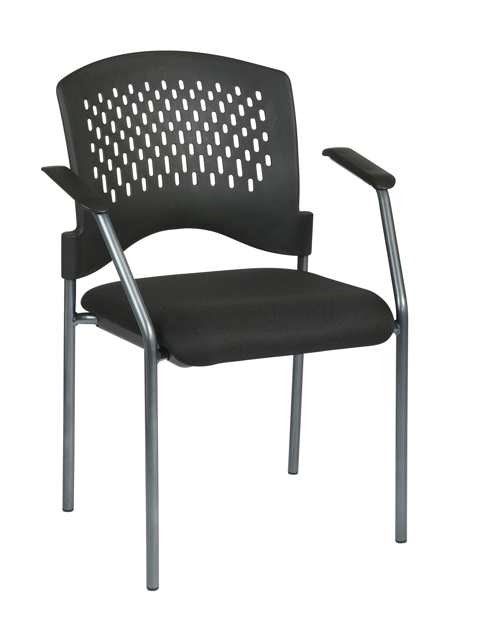 Titanium Finish Visitors Chair