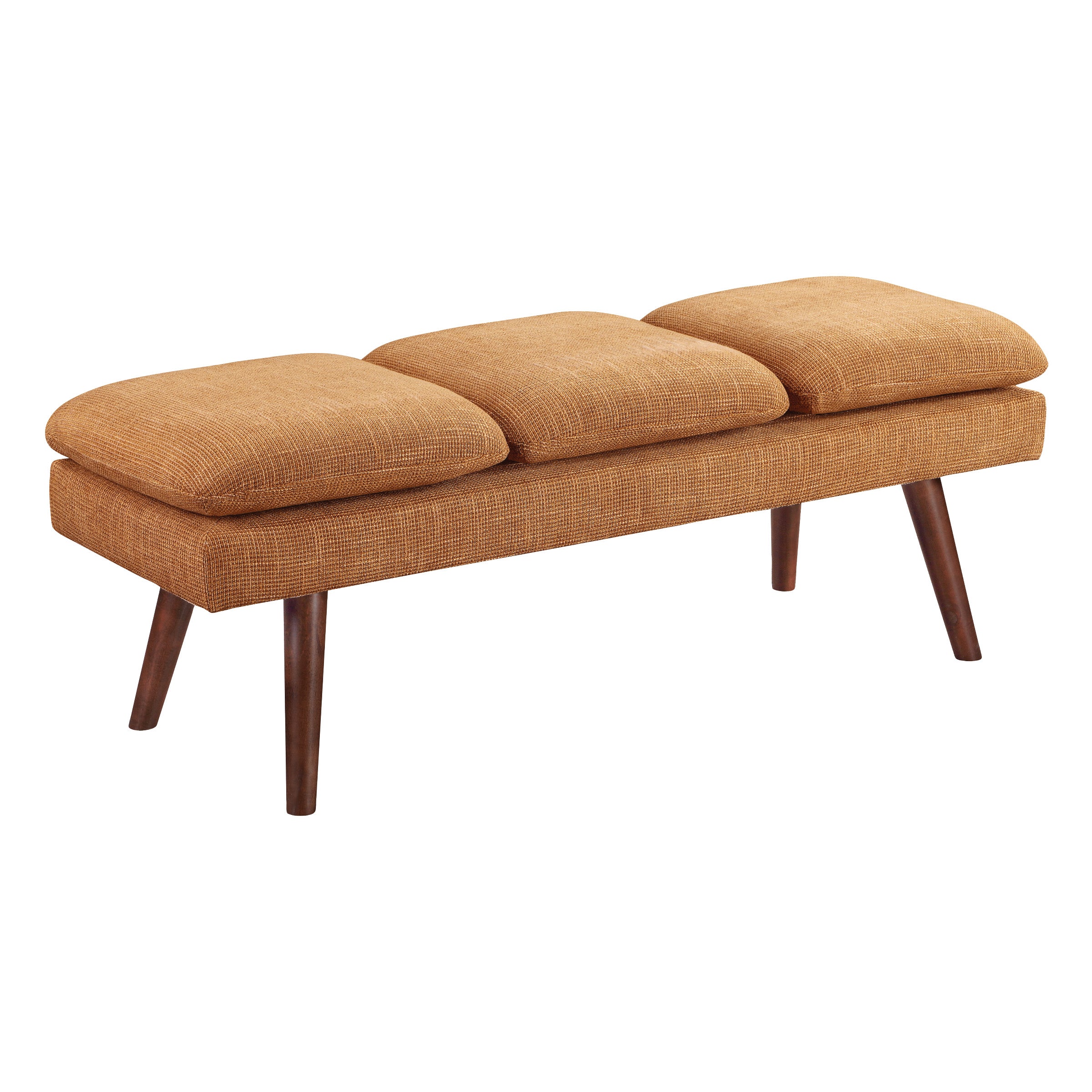 Amanda 54" Mid-Century Bench