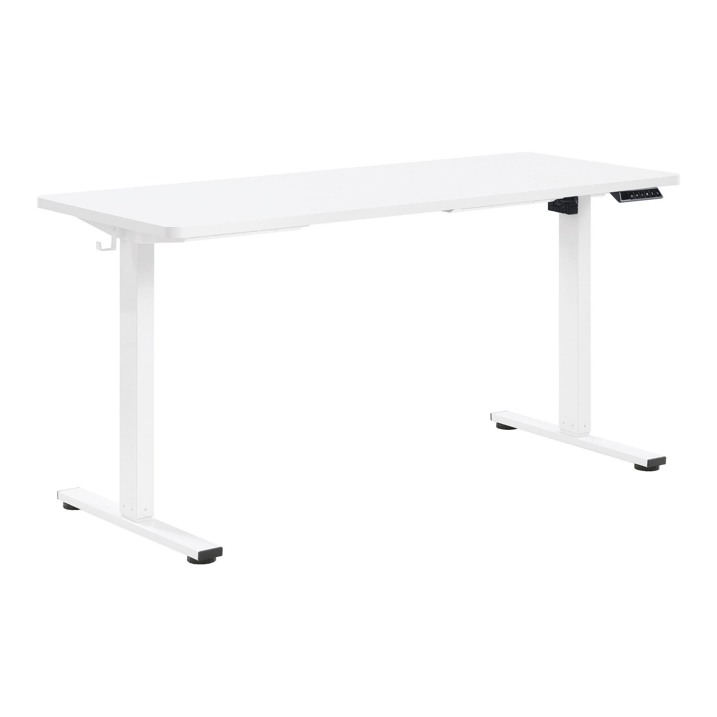 59"W Sit to Stand Electric Desk