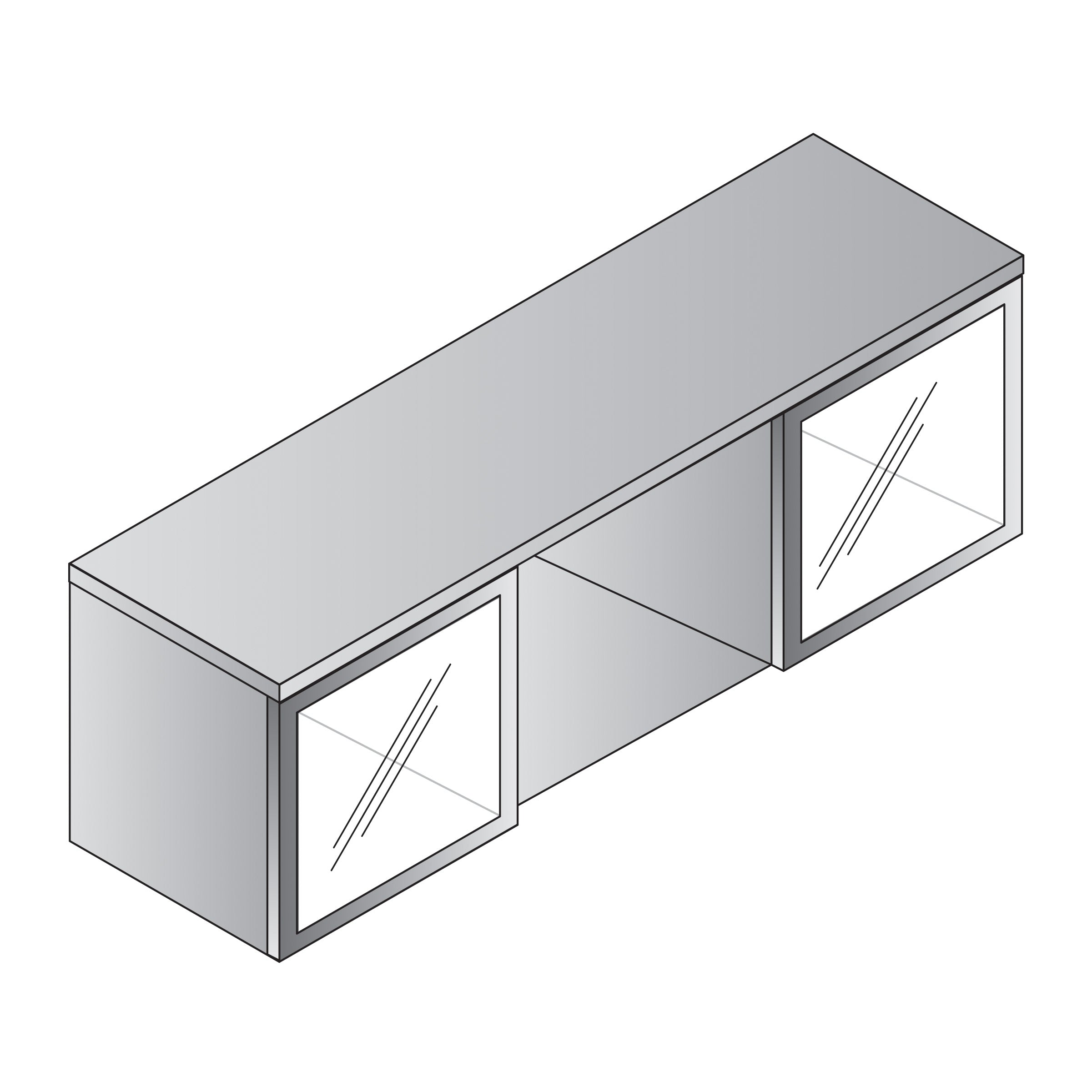 Wall-Mount without Doors
