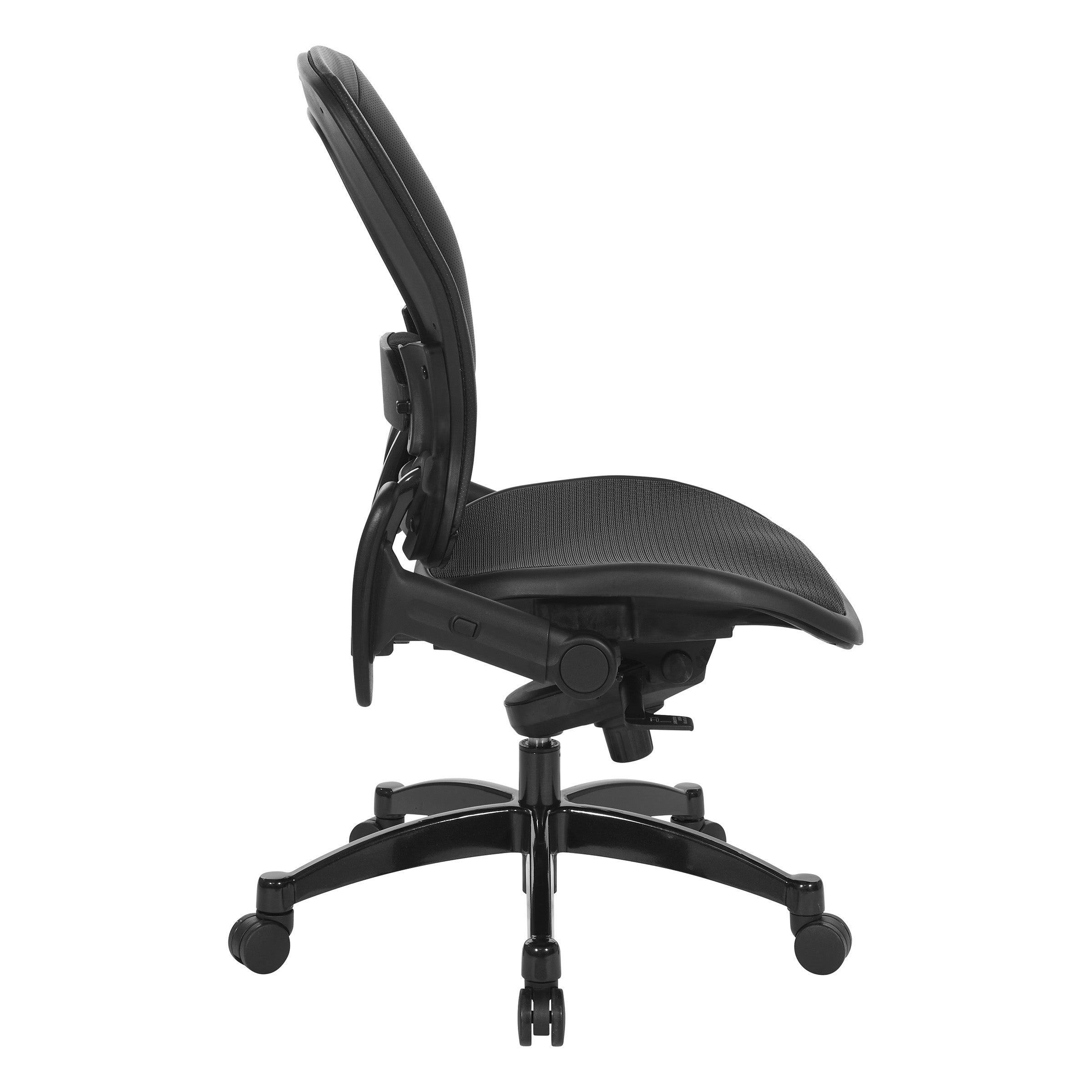 Manager's Black Breathable Mesh