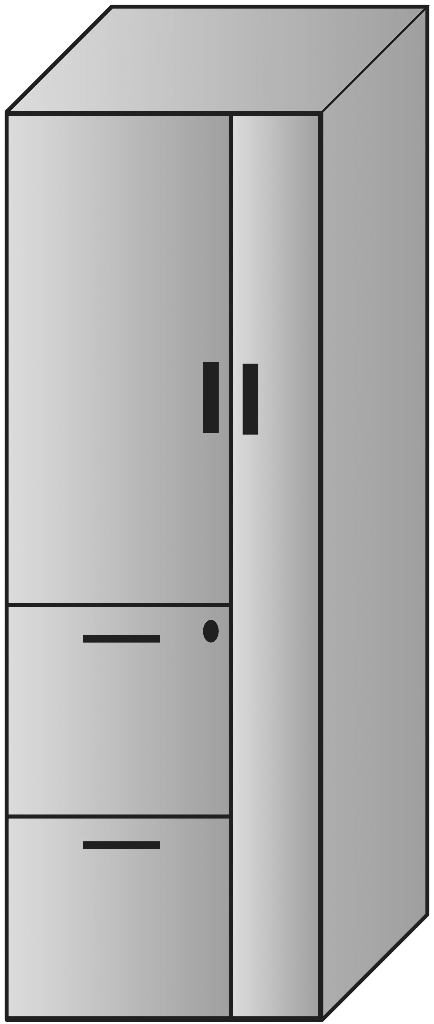Napa Storage Cabinet 23.5"X22.5"X65