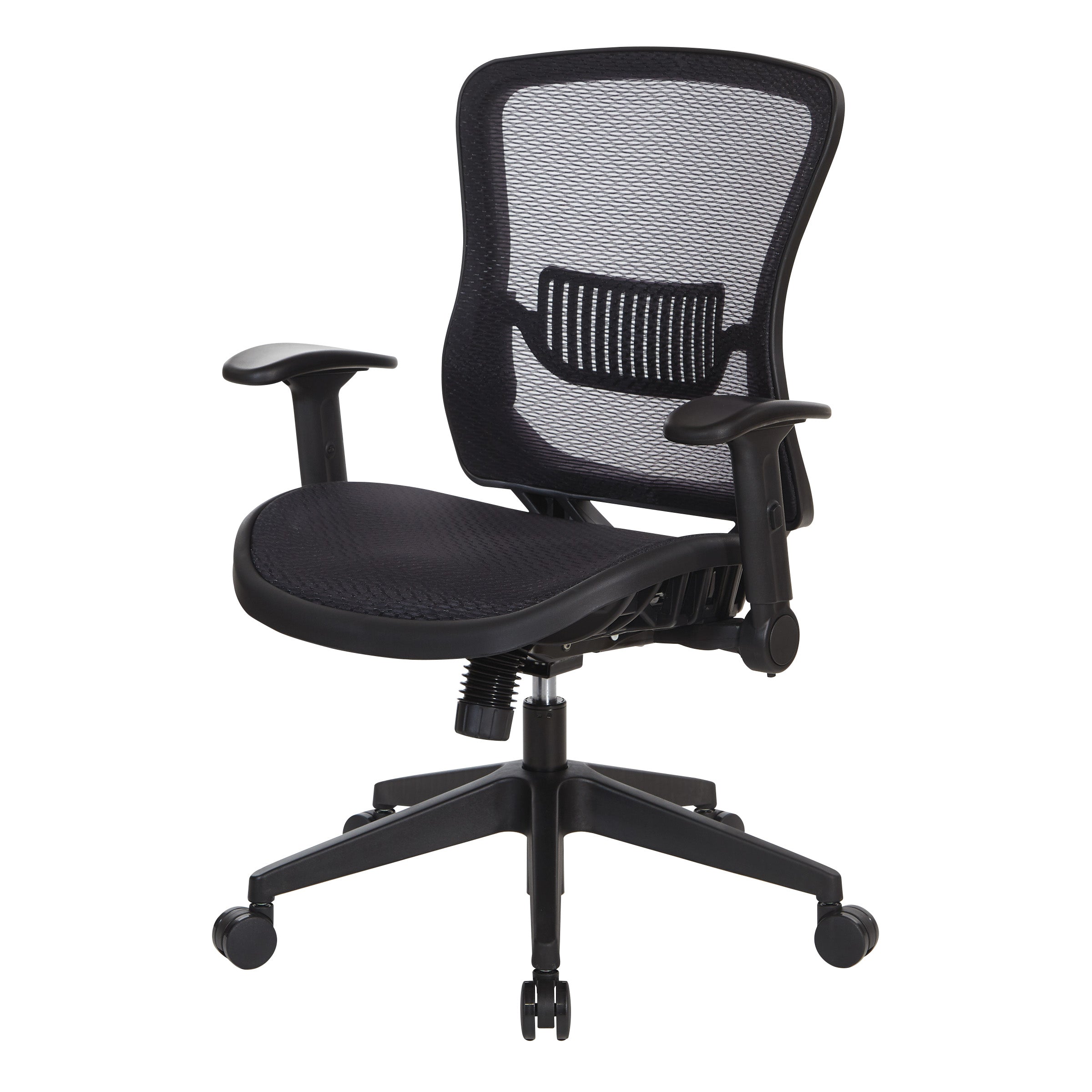 Dark Air Grid Seat/Back Mgr Chair