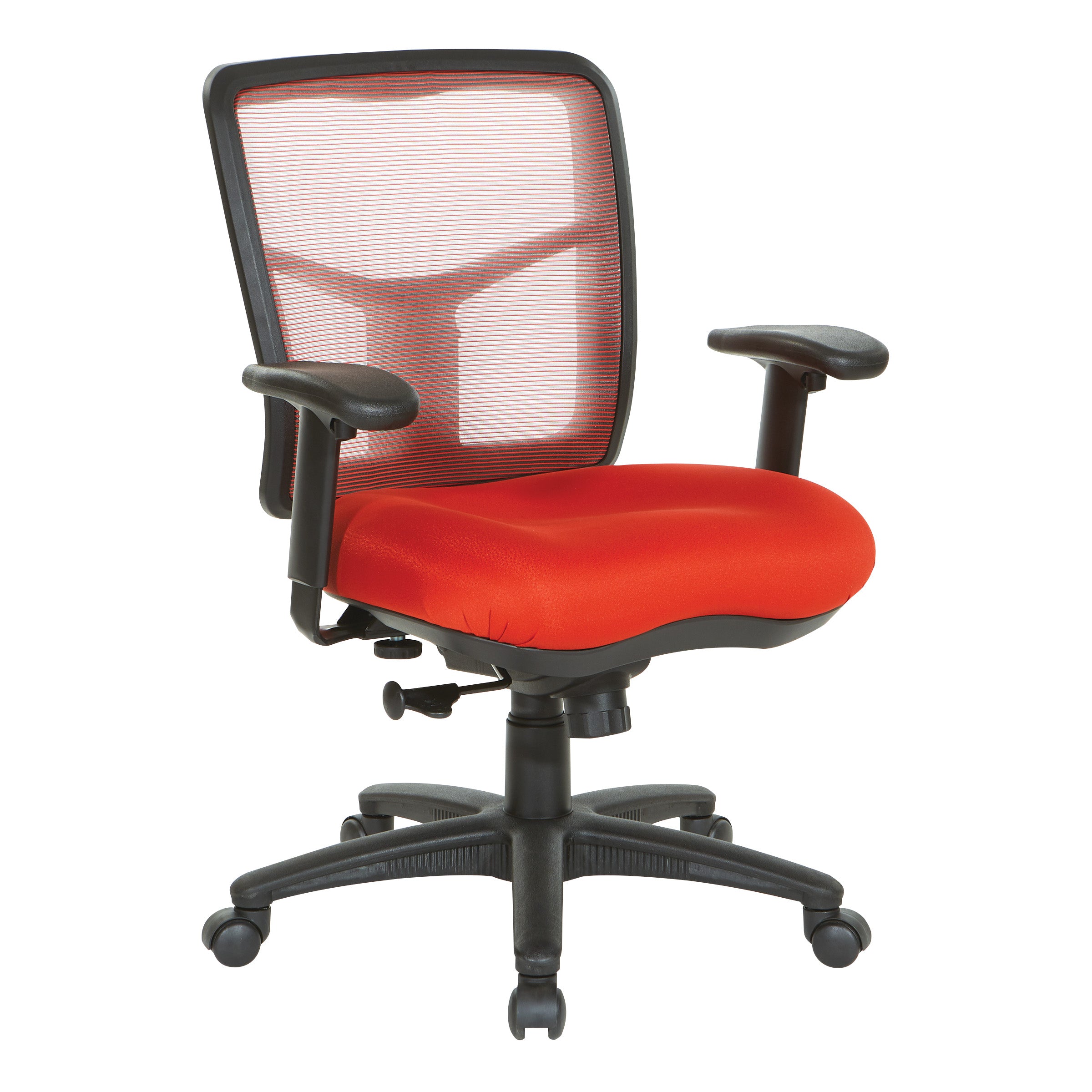 Red Air Mist Mesh Back Chair