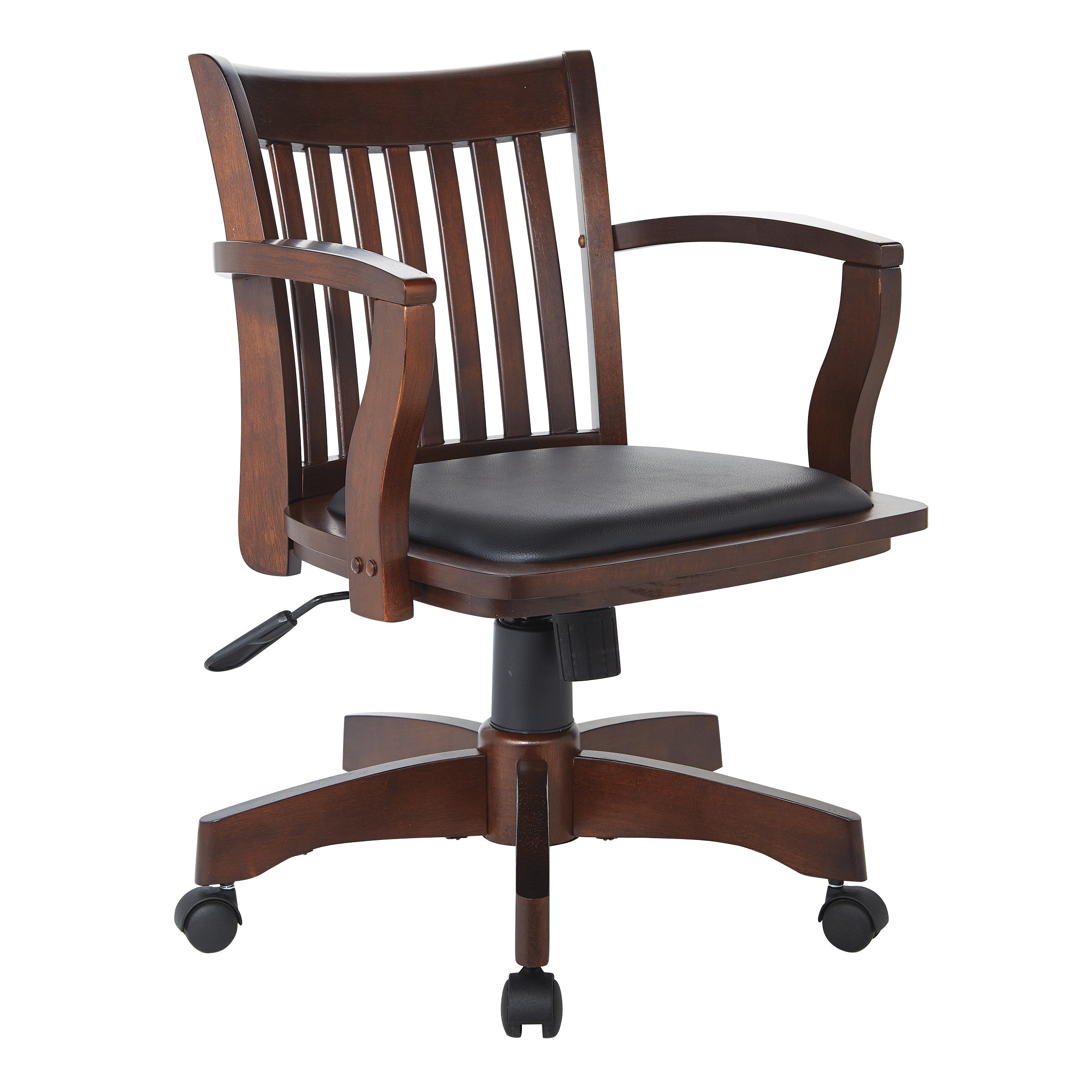 Deluxe Wood Banker's Chair
