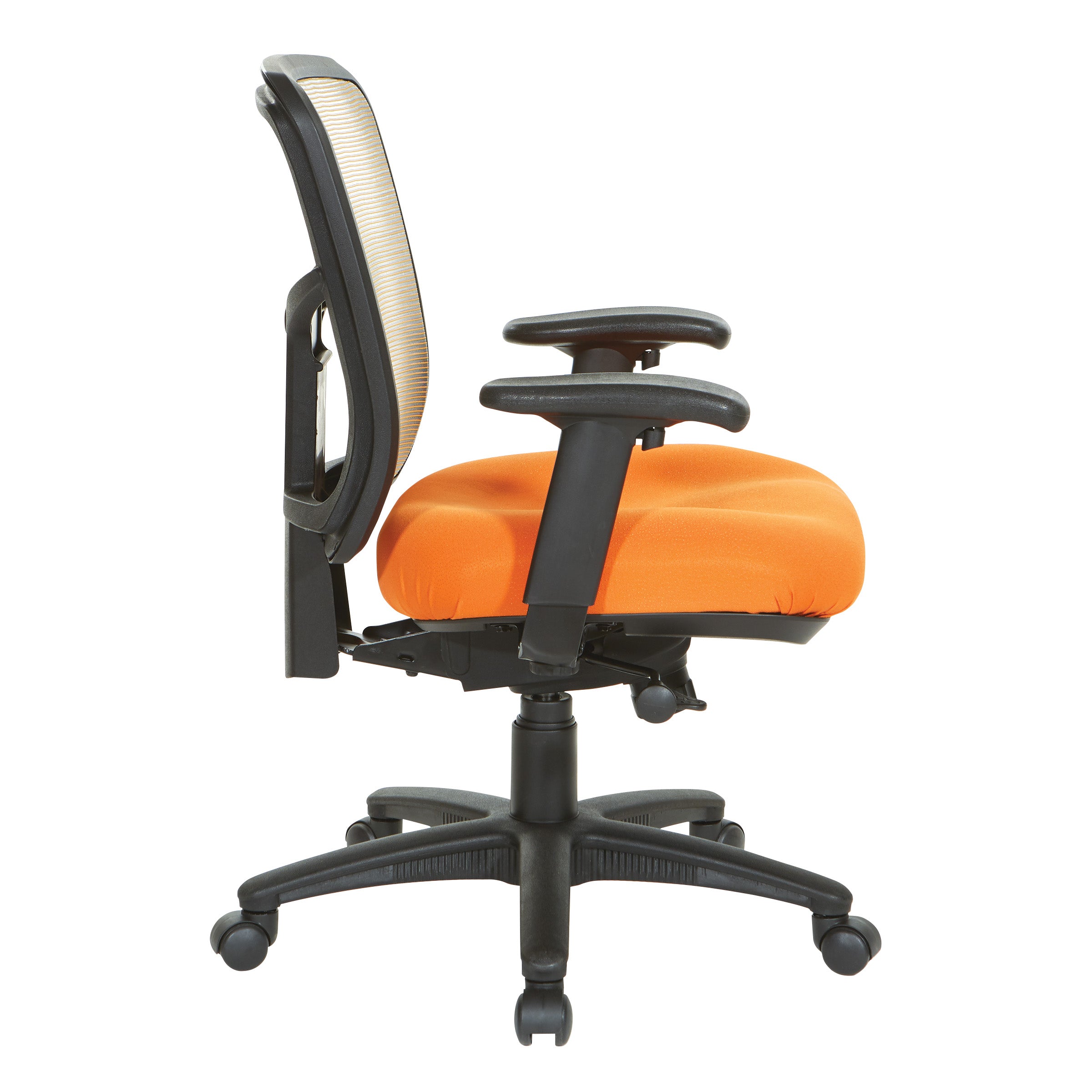 Orange Air Mist Mesh Back Chair