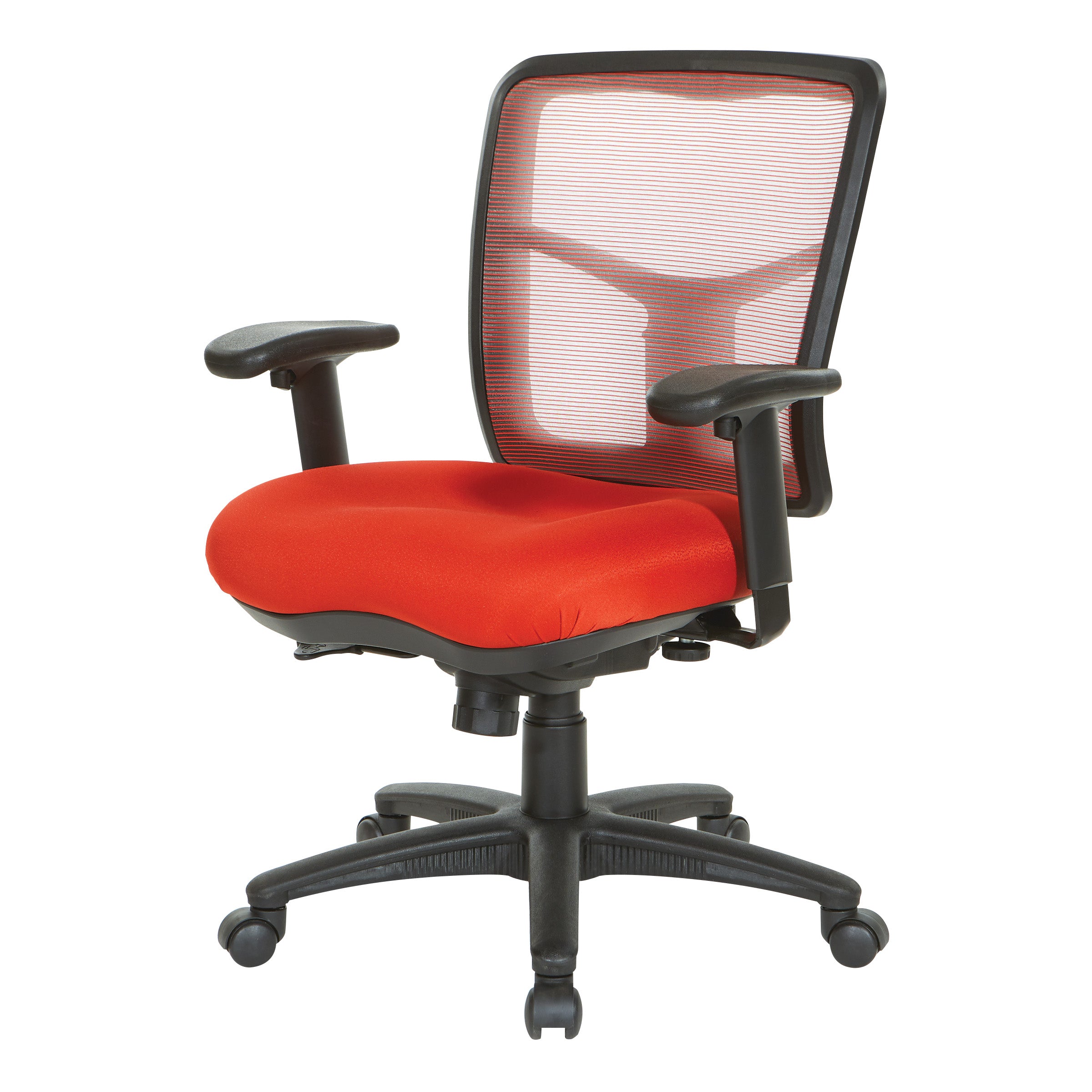 Red Air Mist Mesh Back Chair
