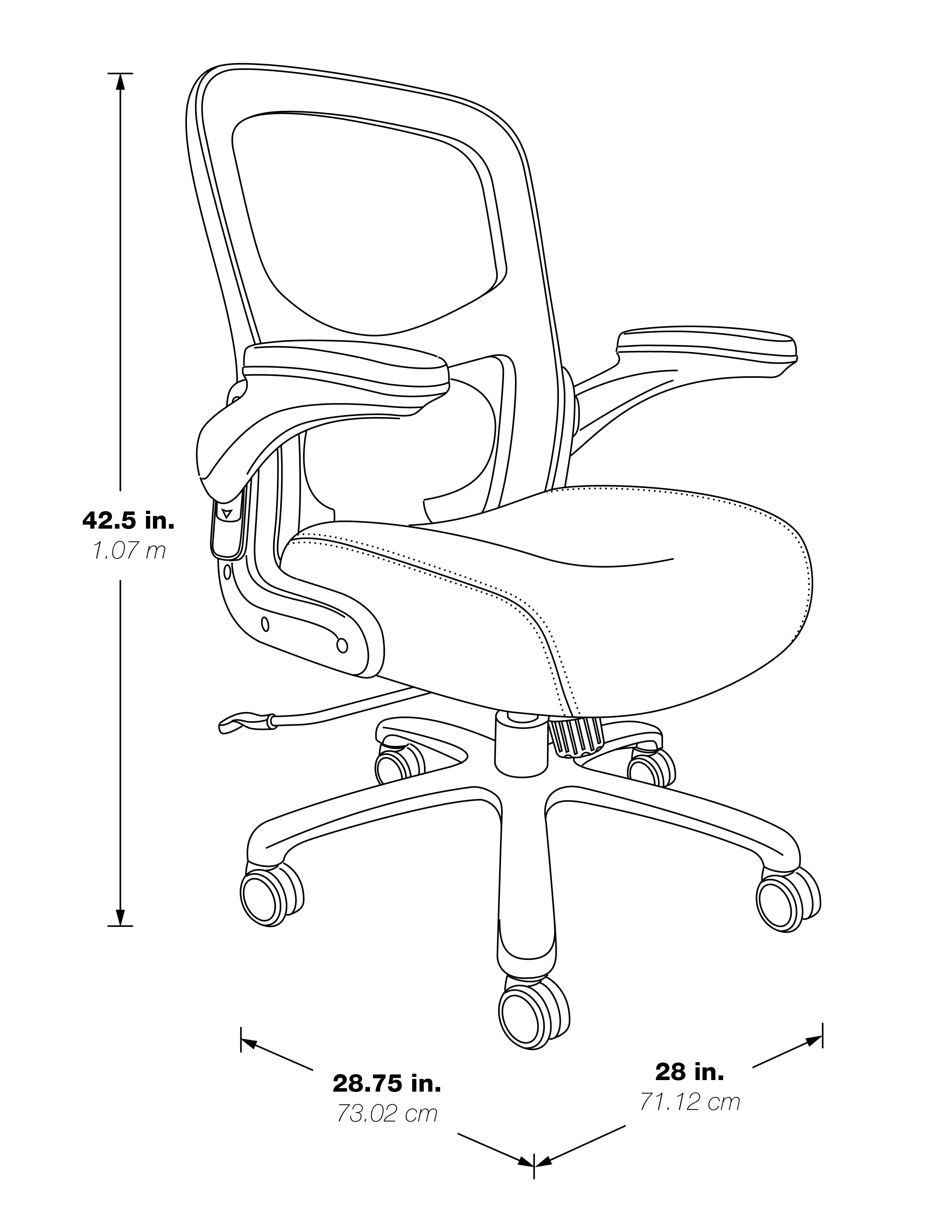 Big and Tall Mesh Back Chair