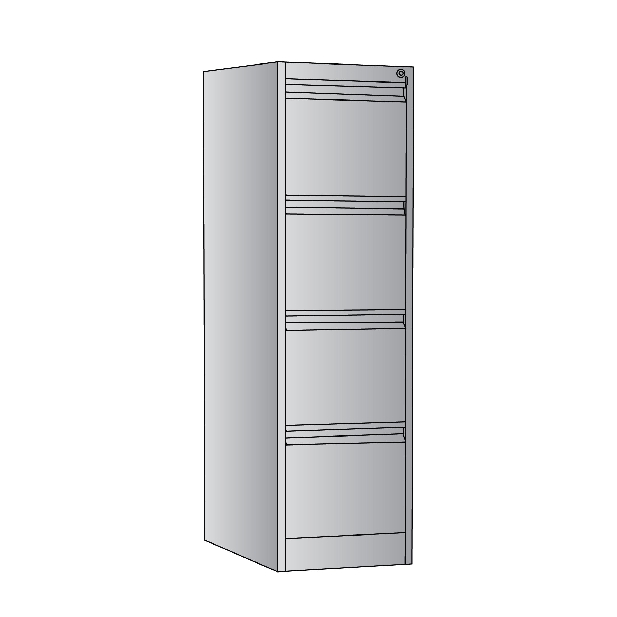 4-Drawer File