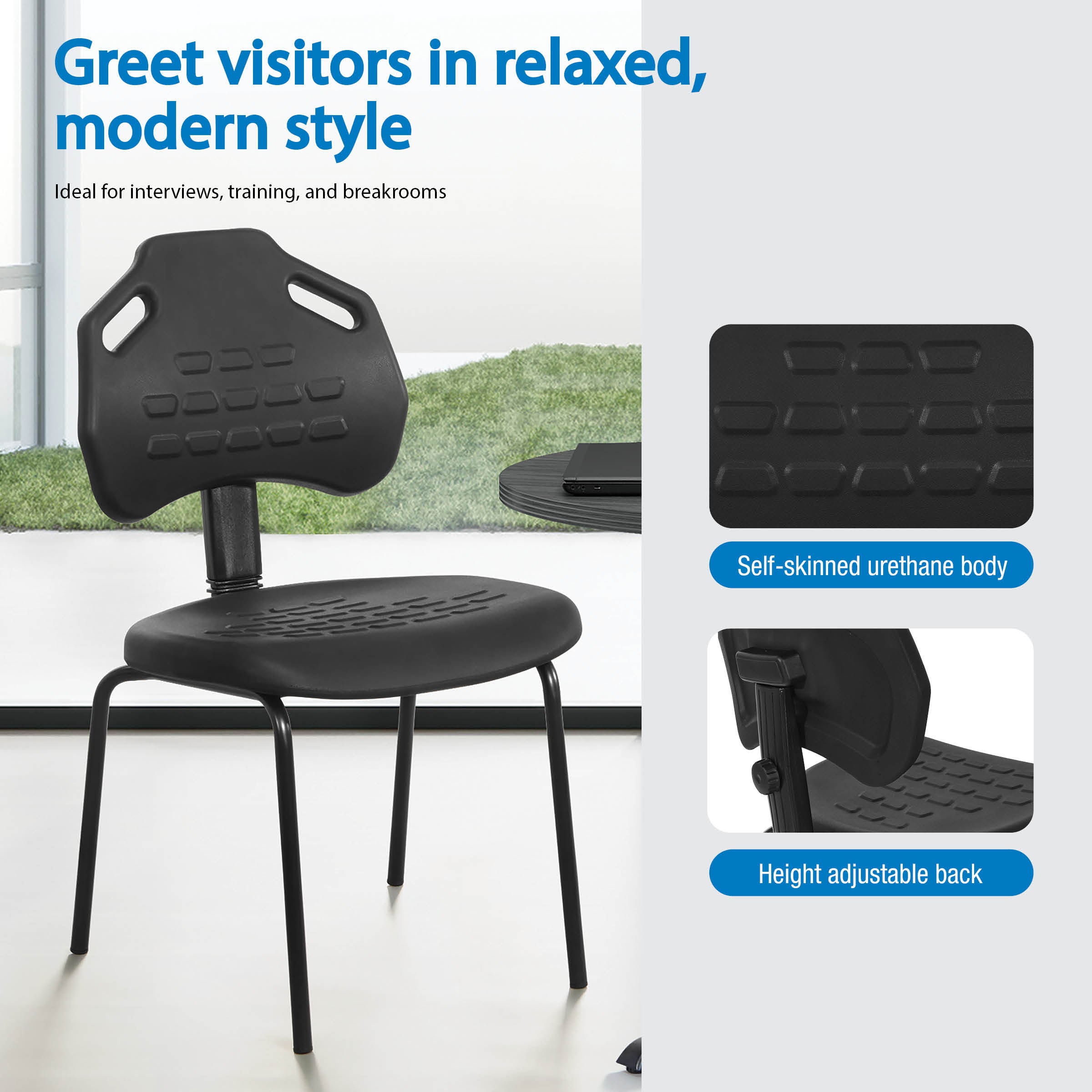 Armless Guest Chair