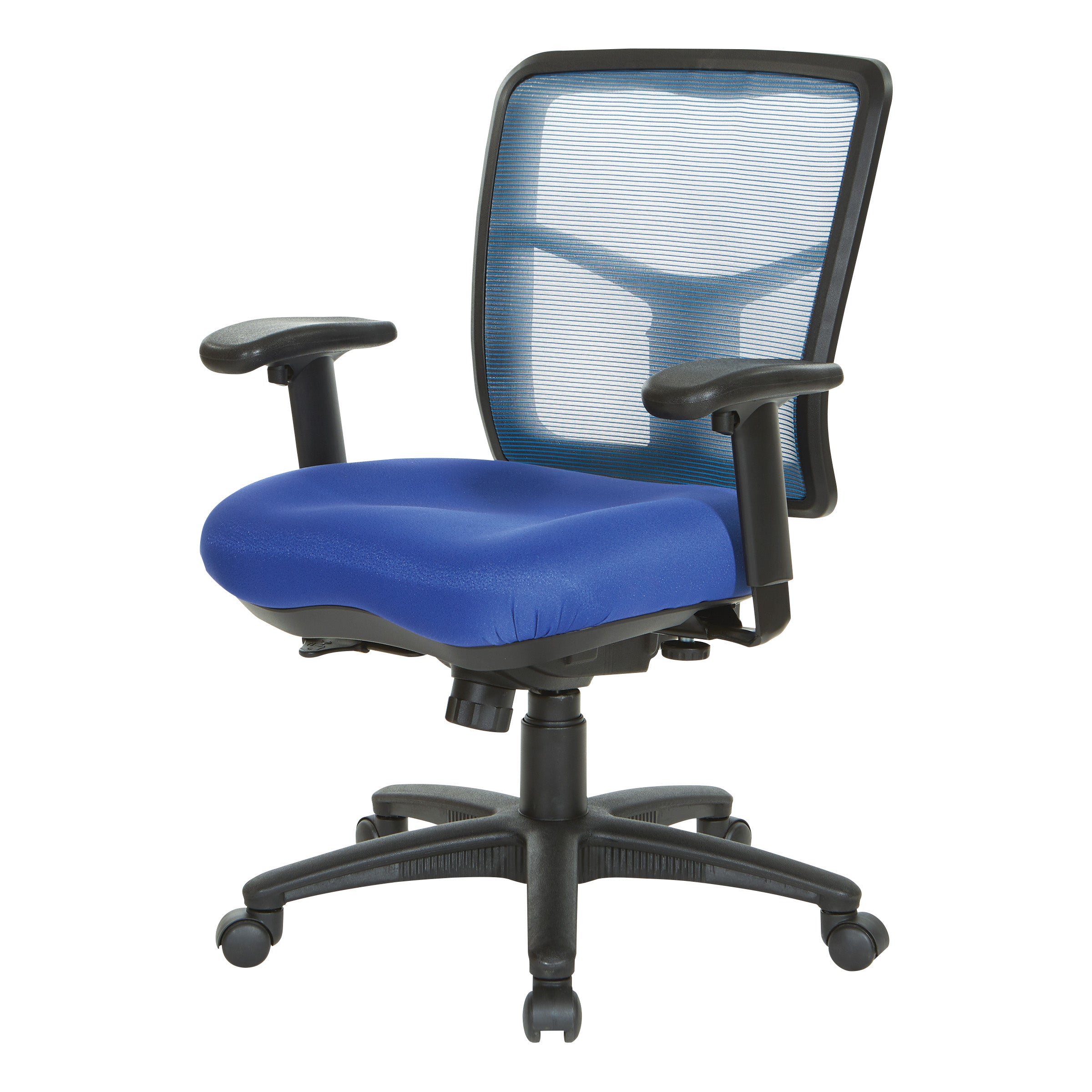 Blue Air Mist Mesh Back Chair