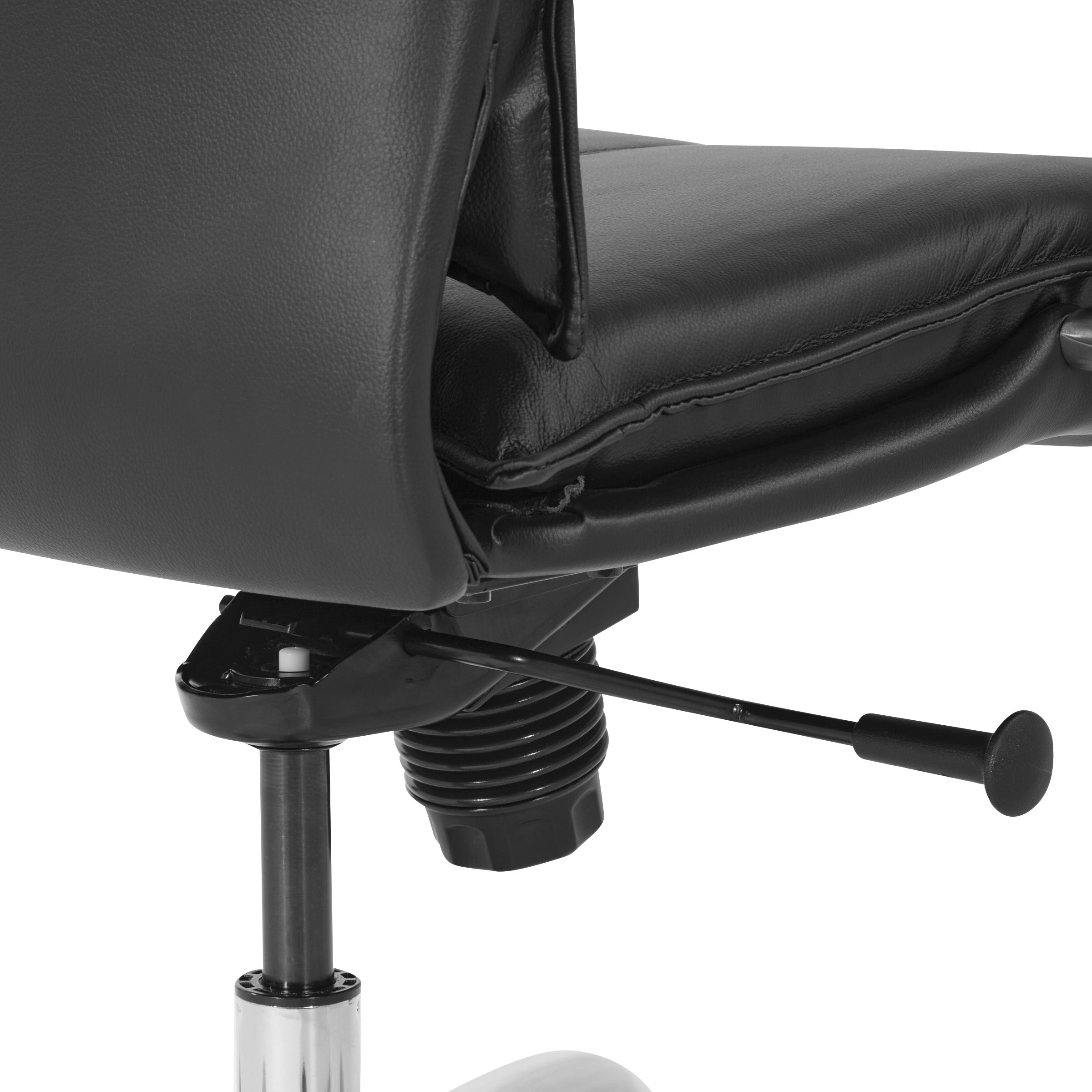 Deluxe High Back Black Lthr Chair
