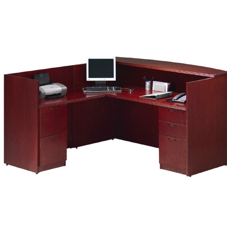 Veneer Reception Desk – view 1