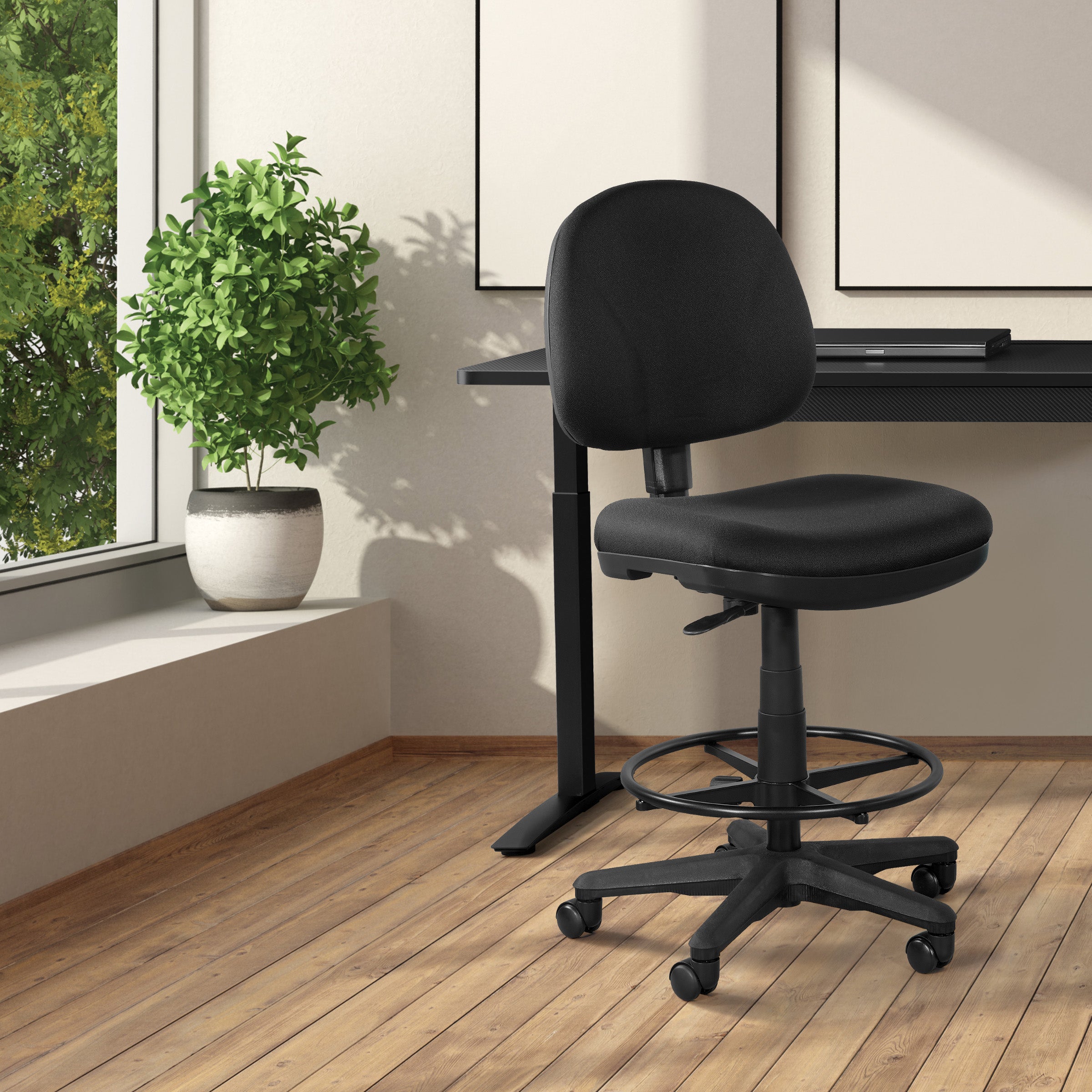 Drafting Chair with Stool Kit