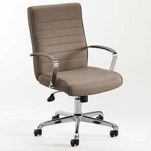 N9NE Stratus Mid-Back Swivel Tilter Chair with Chrome Frame (6960)