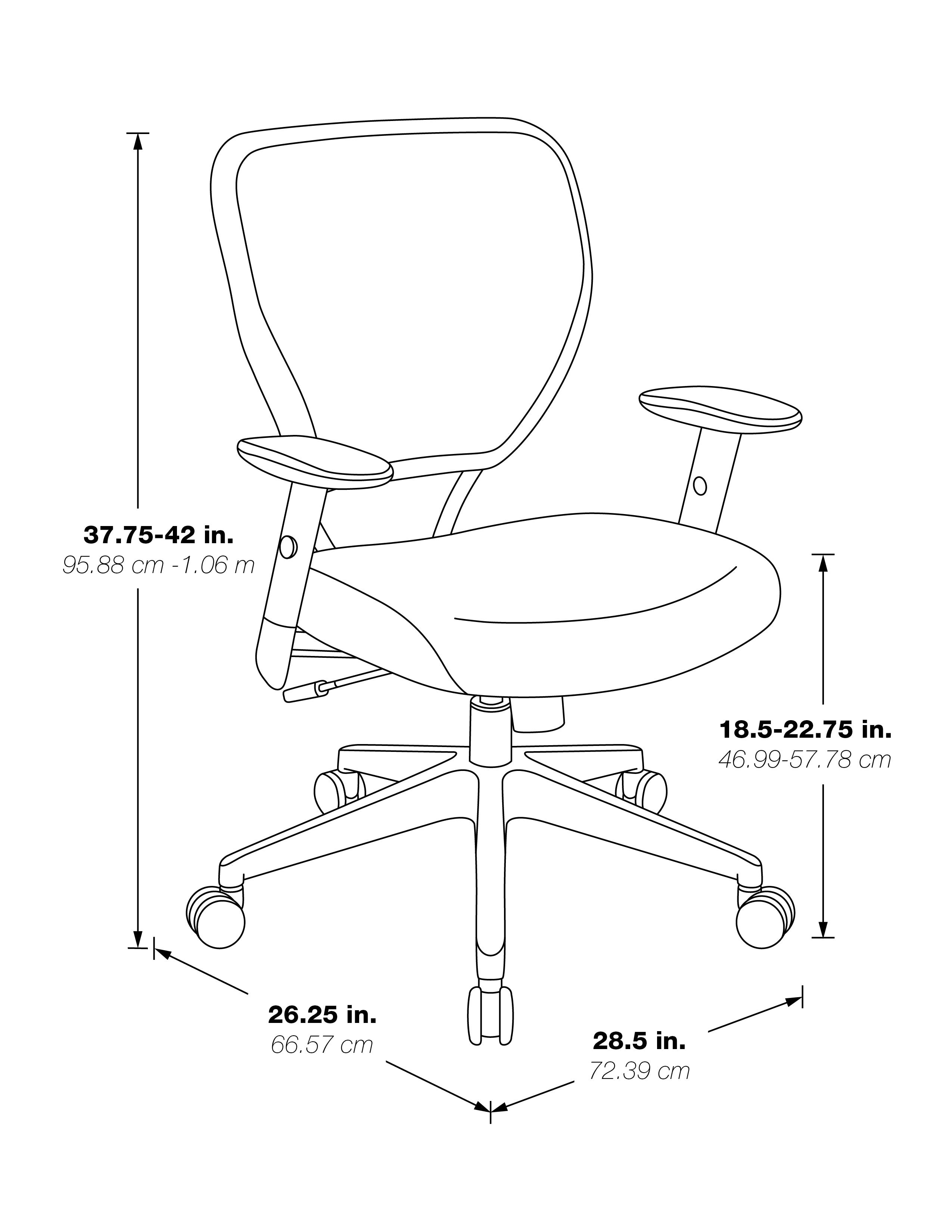 Silver Ion Technology Task Chair
