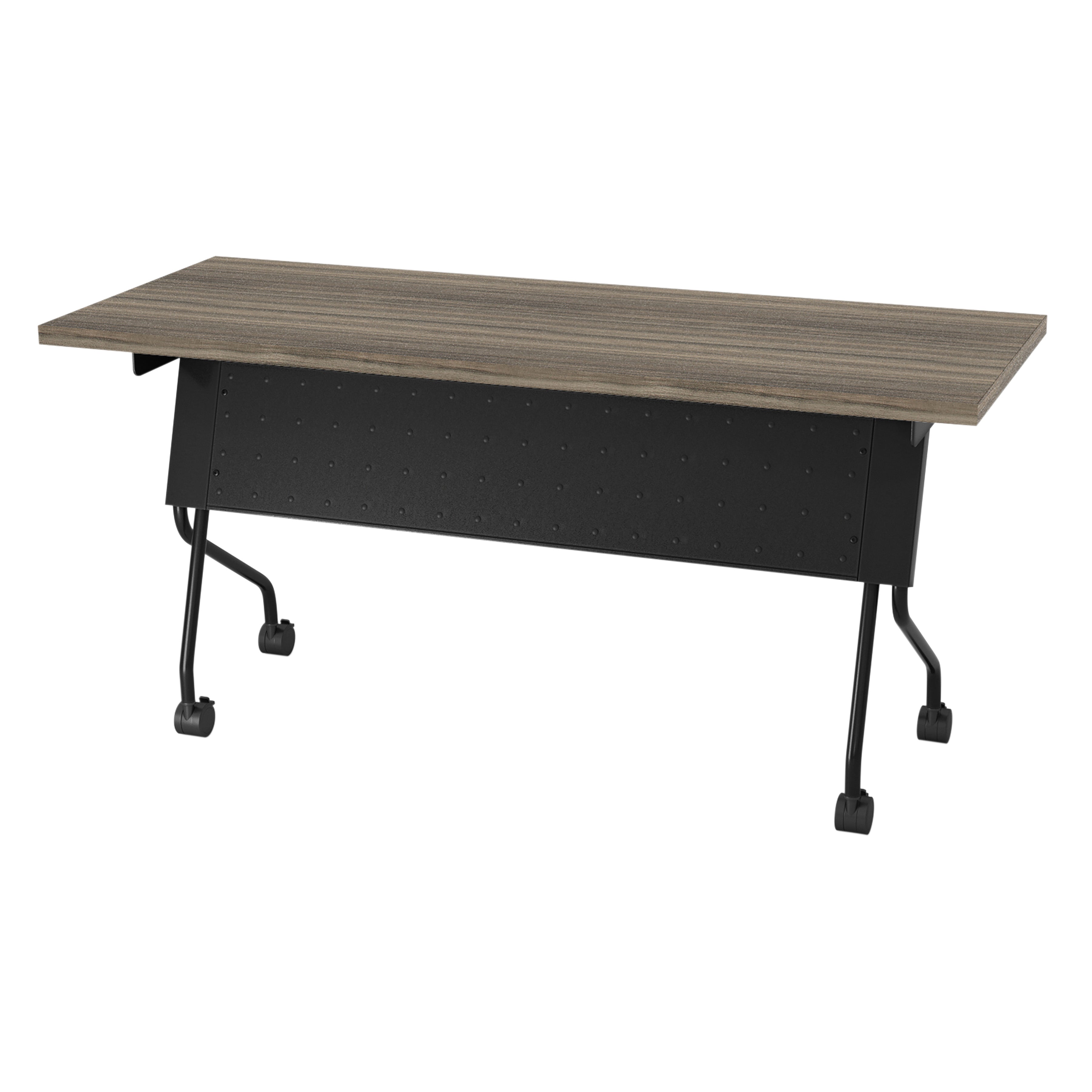 5' Black Frame With Urban Walnut Top